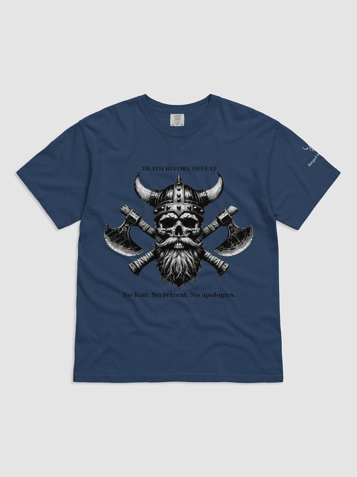 Death Before Defeat Forged In Valhalla T-Shirt product image (6)