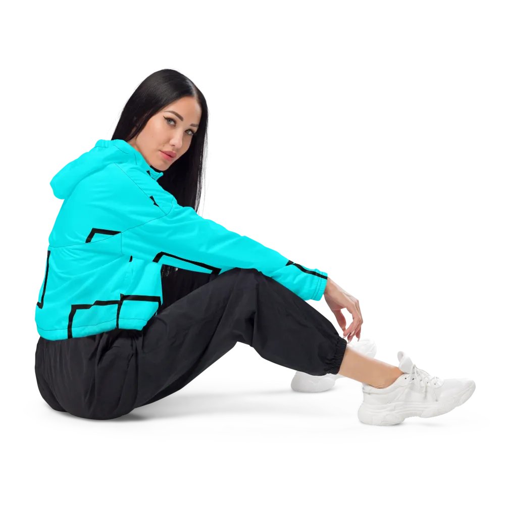 The Halle Cropped Windbreaker Jacket product image (2)