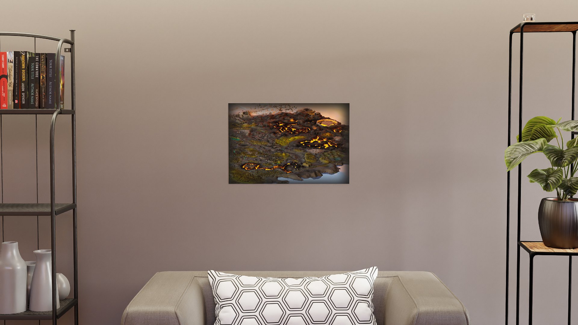The Wilderness | Enhanced Matte 3D OSRS Poster product image (5)