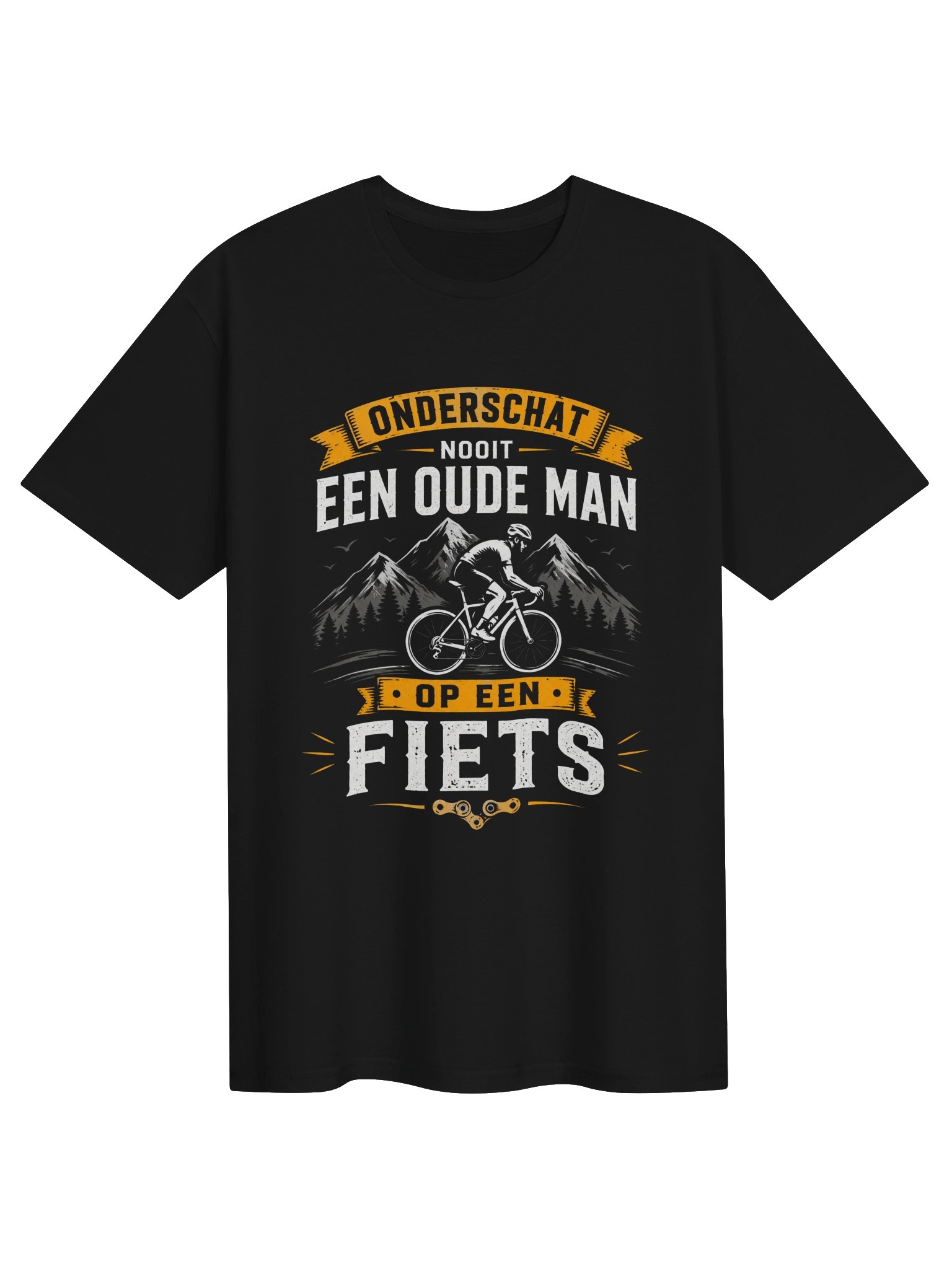 Onderschat nooit een oude man op een fiets product image (1)