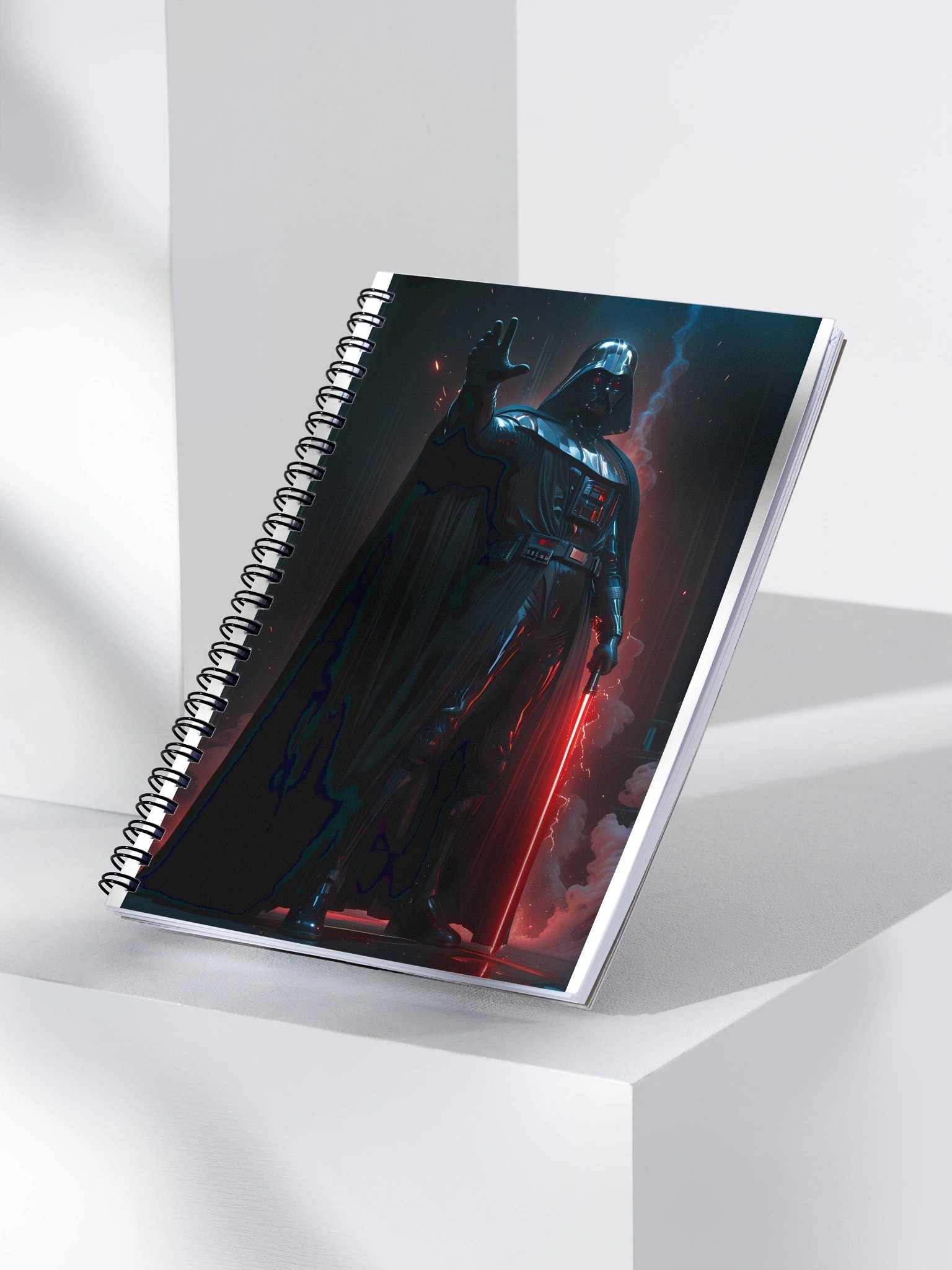 Galactic Warrior Spiral Notebook product image (3)