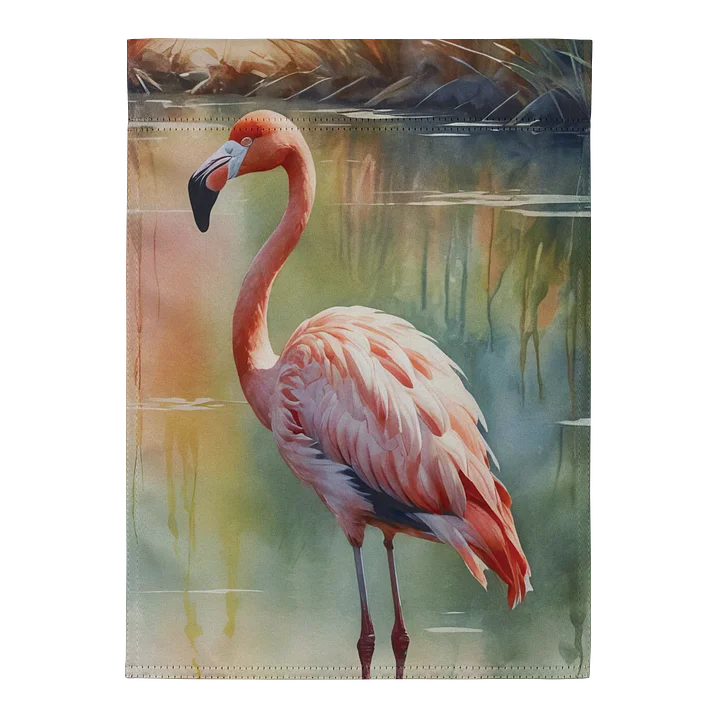 Flamingo Garden Flag product image (2)