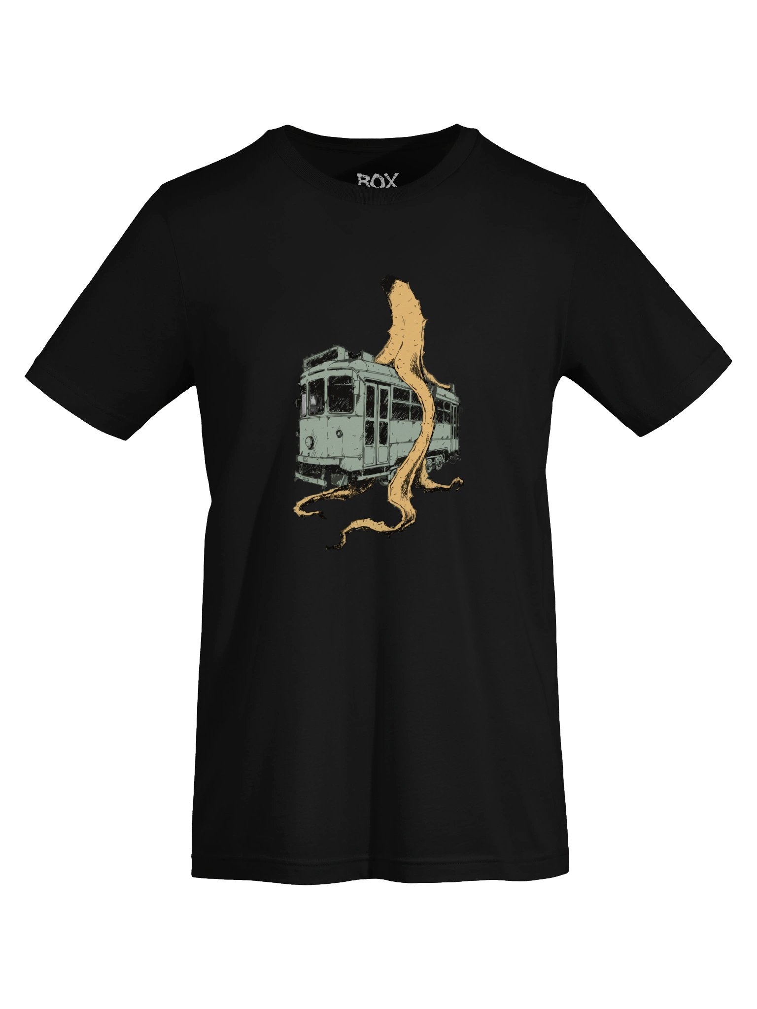 Tram Biological Fusion | Heavyweight Boxy Fit Tee | HonestIndustrial product image (5)