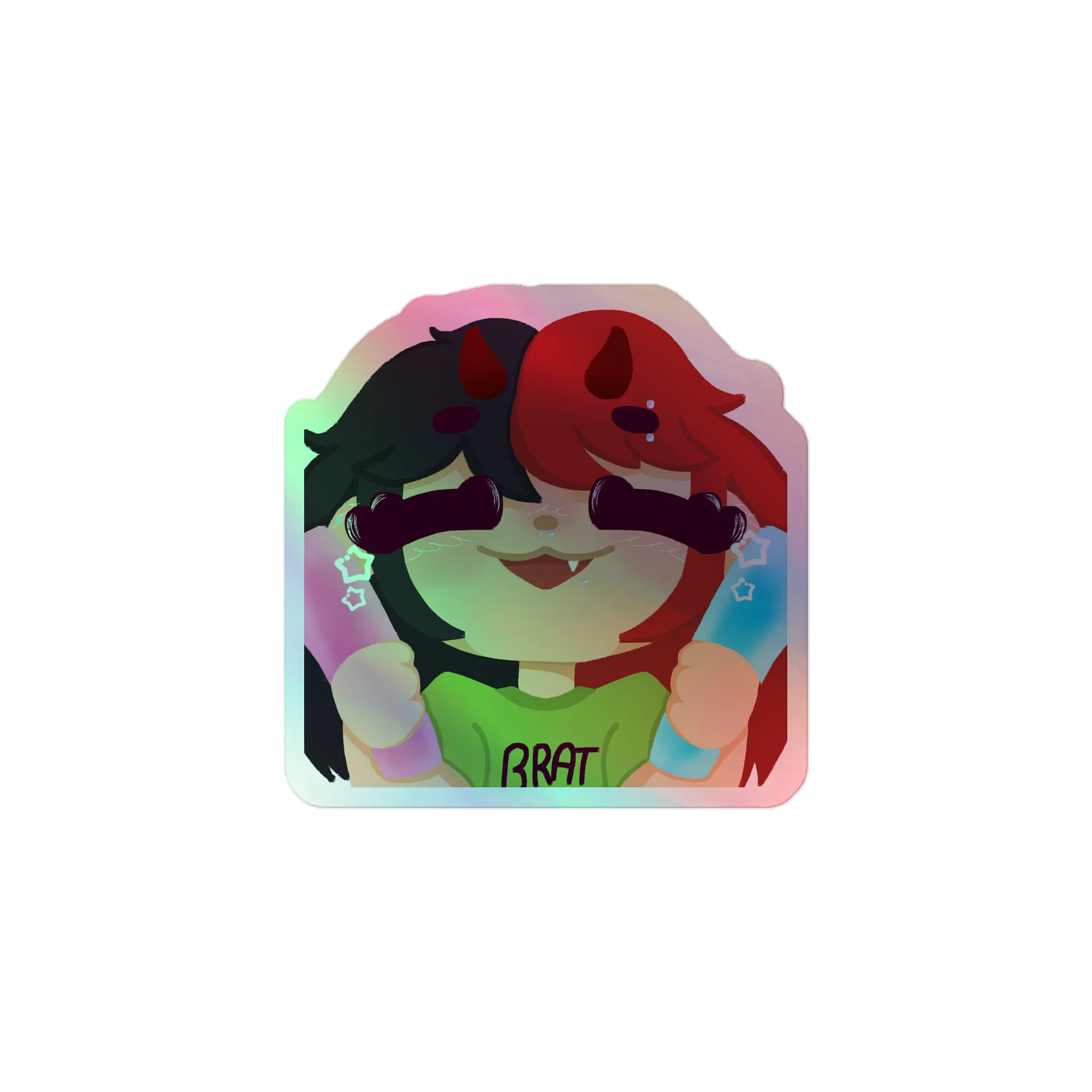 Hyped up sticker product image (1)
