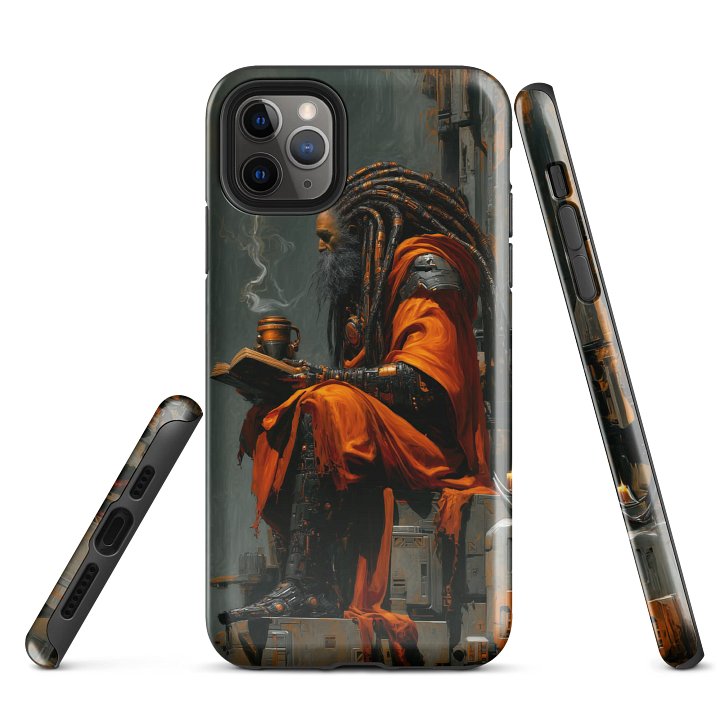 Cyber Monk: Wisdom of the Future iPhone® Tough Case product image (1)