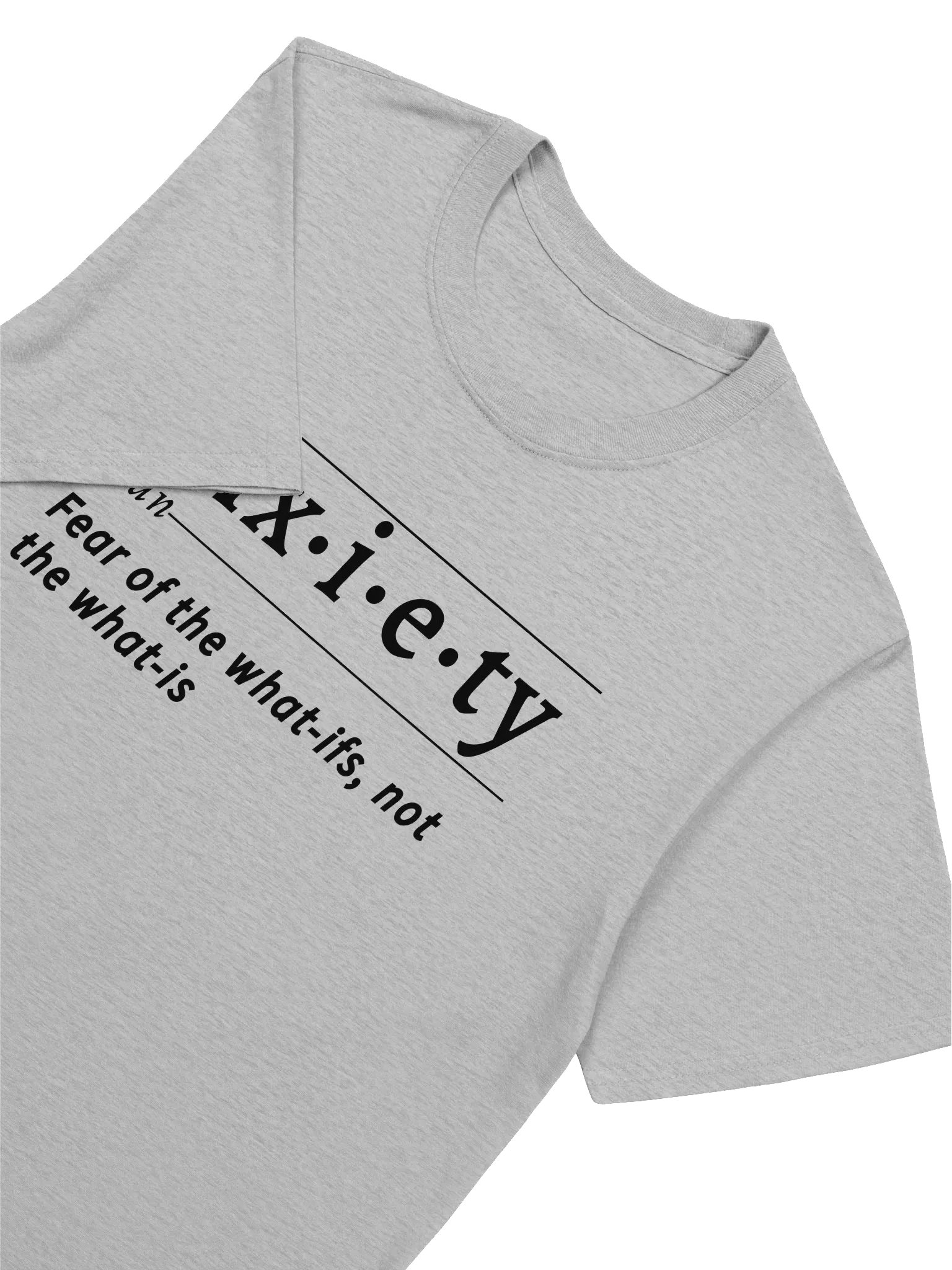 Anxiety Definition Unisex Tee blk v2 product image (2)