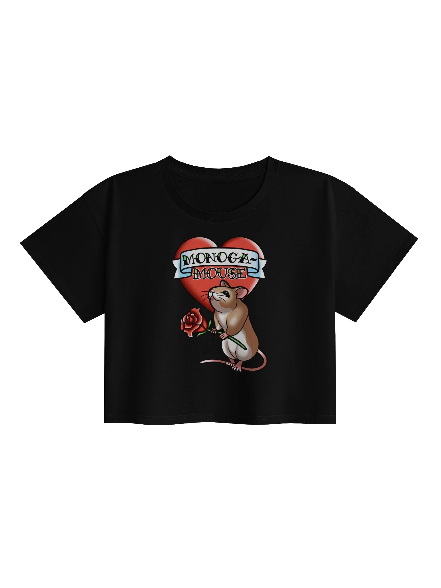 Monoga-mouse Cropped Tee product image (4)