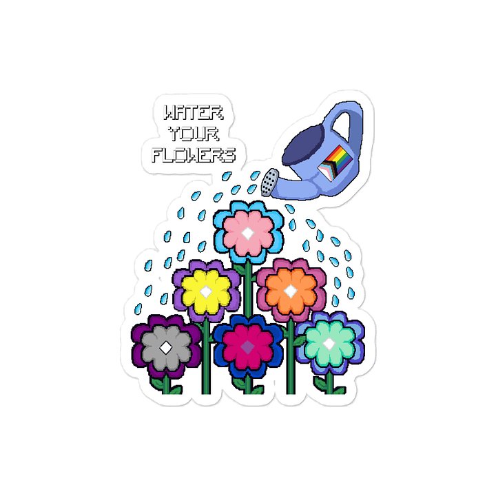 Water Your Flowers Sticker product image (2)