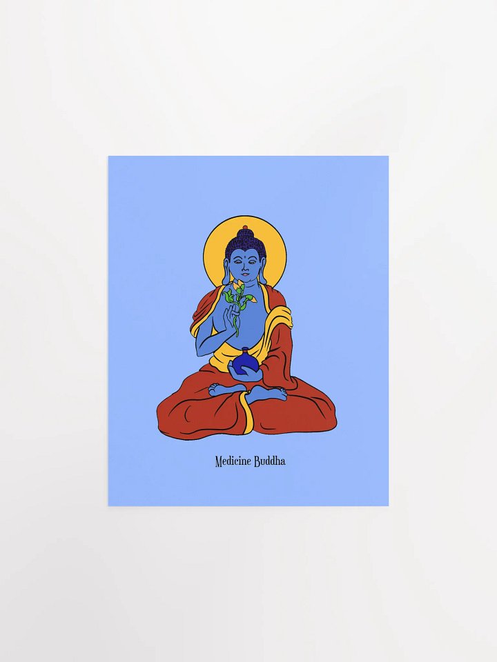 Medicine Buddha 8x10 Print product image (1)