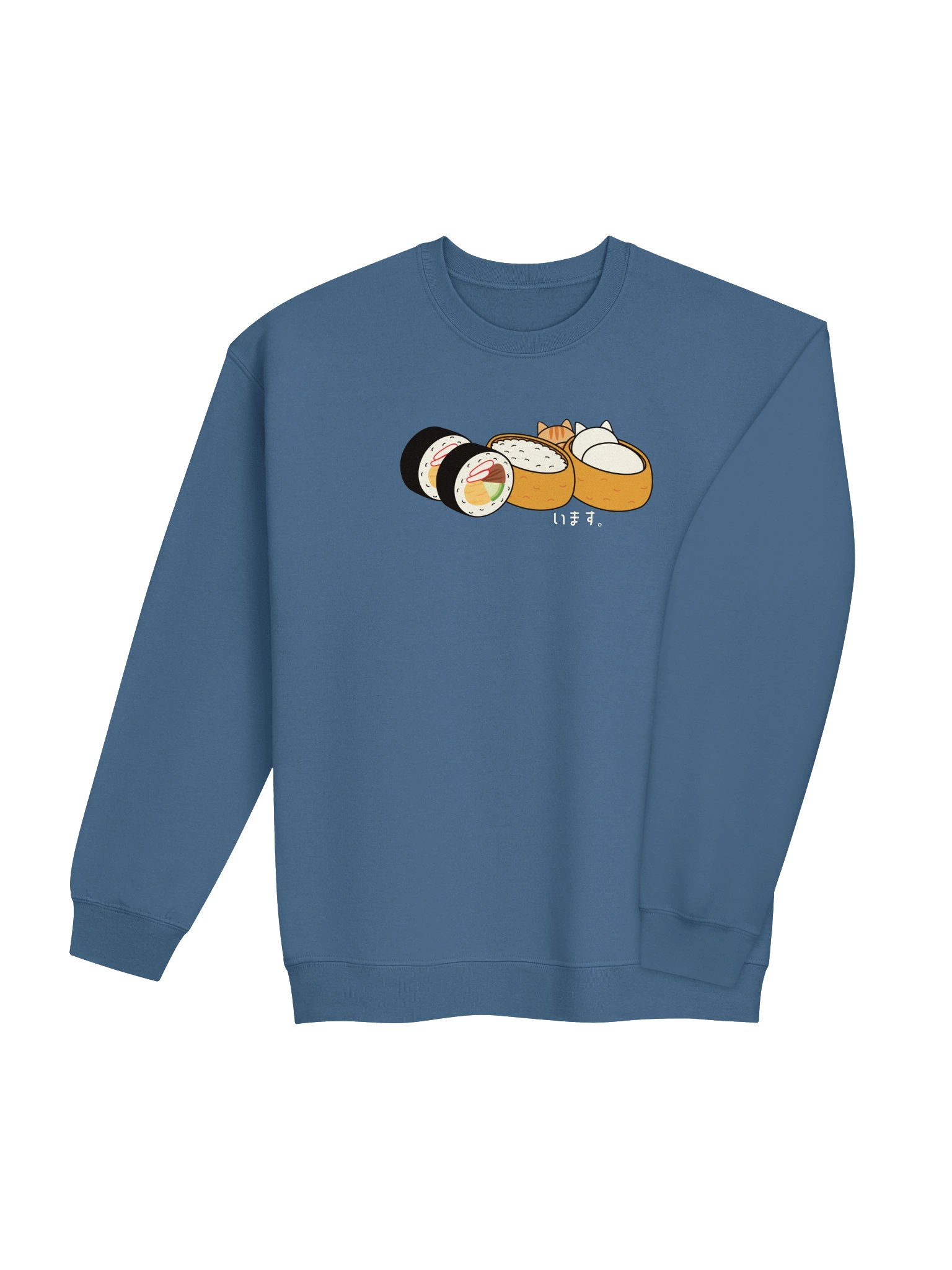 Inari Sushi and Futomaki Cat - Unisex Adult Sweatshirt product image (3)