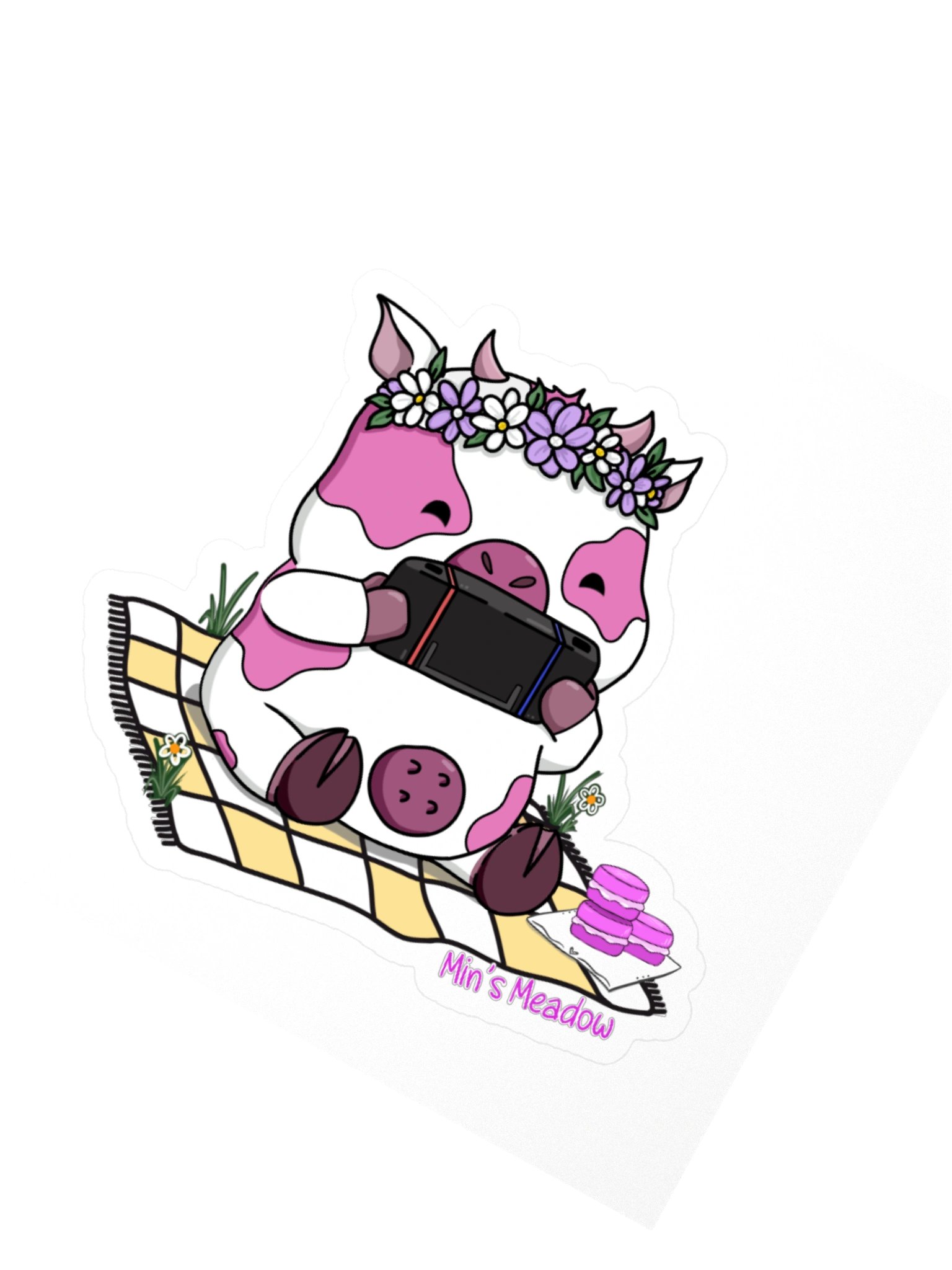 Comfy Cow 2.0 Sticker product image (2)