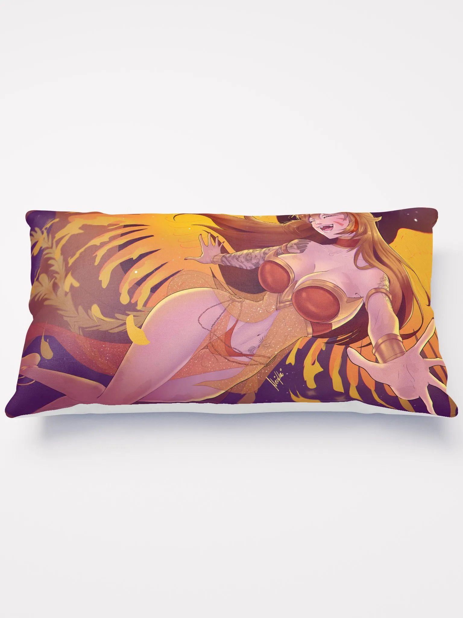 Night Flight Throw Pillow product image (1)