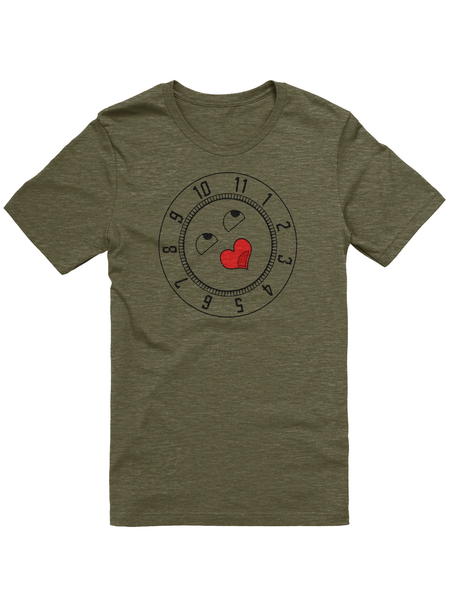 I Love Fuzz - Guitar Pedal Knob Shirt (knob only, no added text) product image (1)