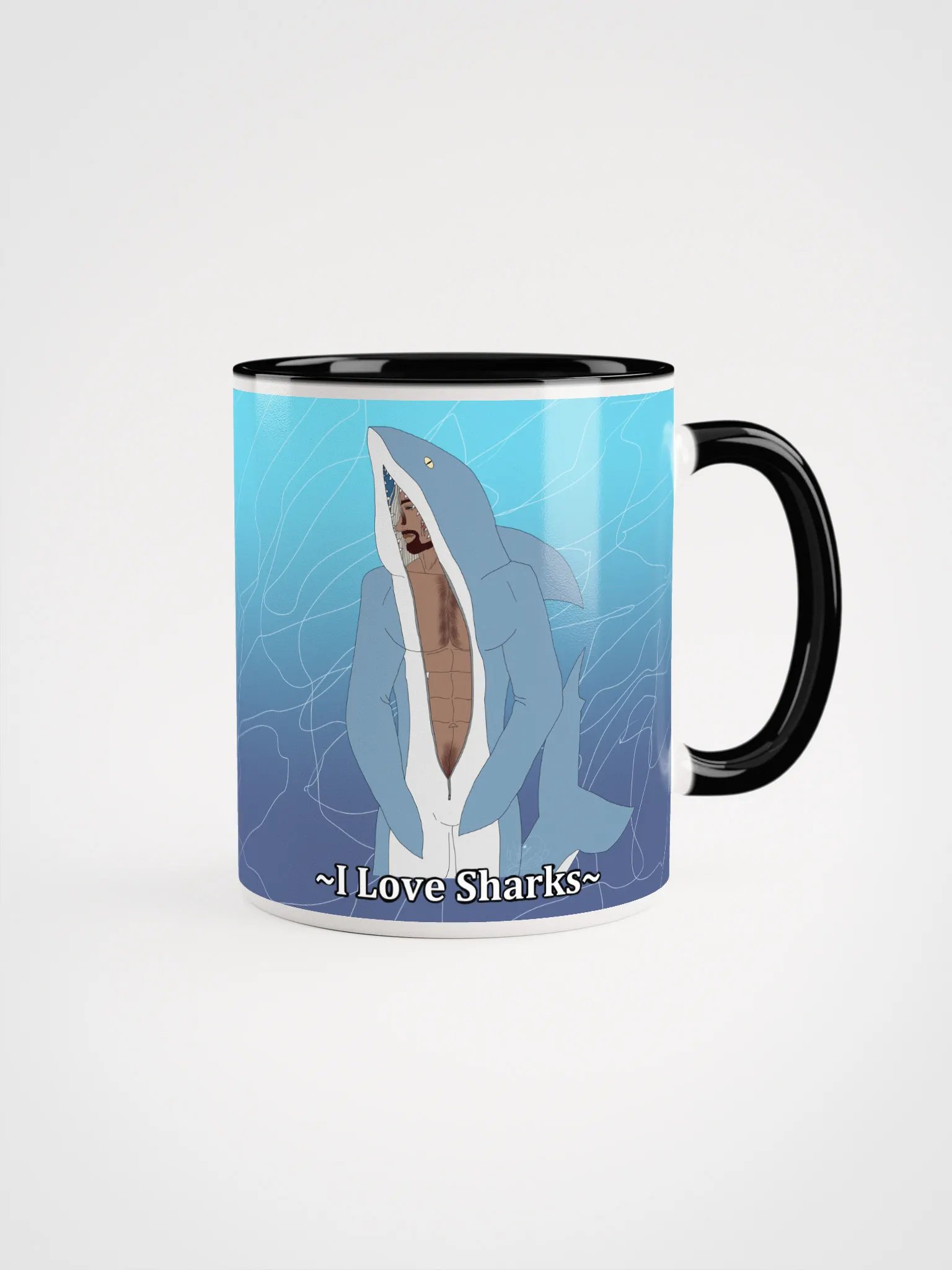 I Love Sharks Mug product image (9)