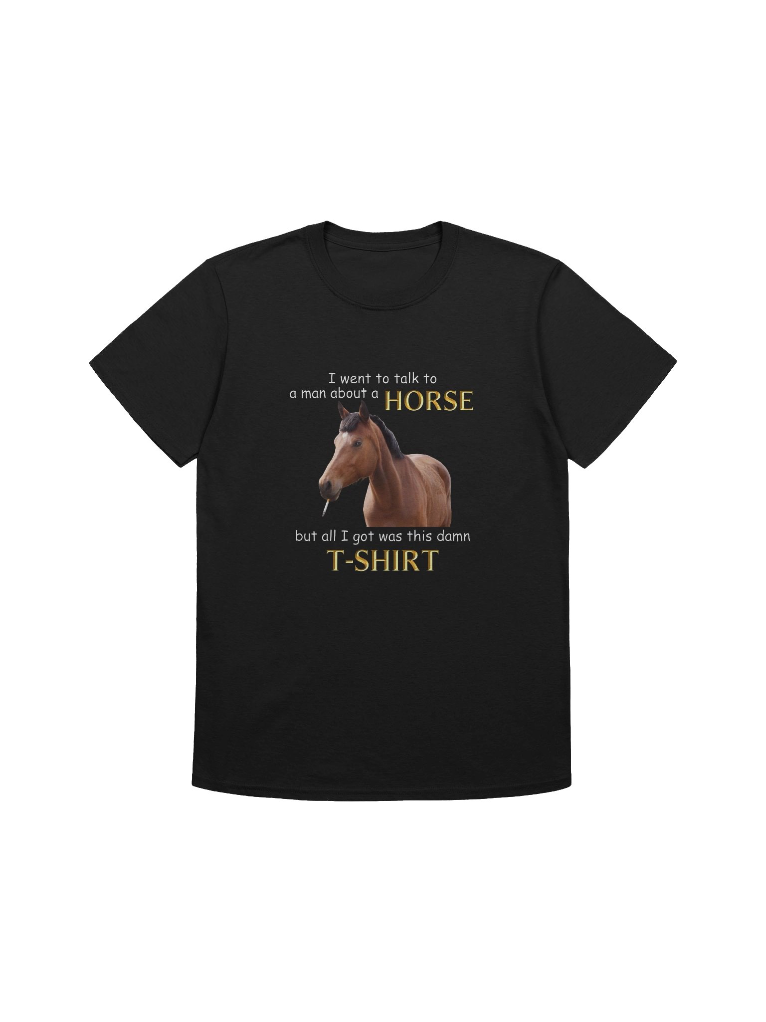 Horse Meeting Gone Wrong T-Shirt product image (1)