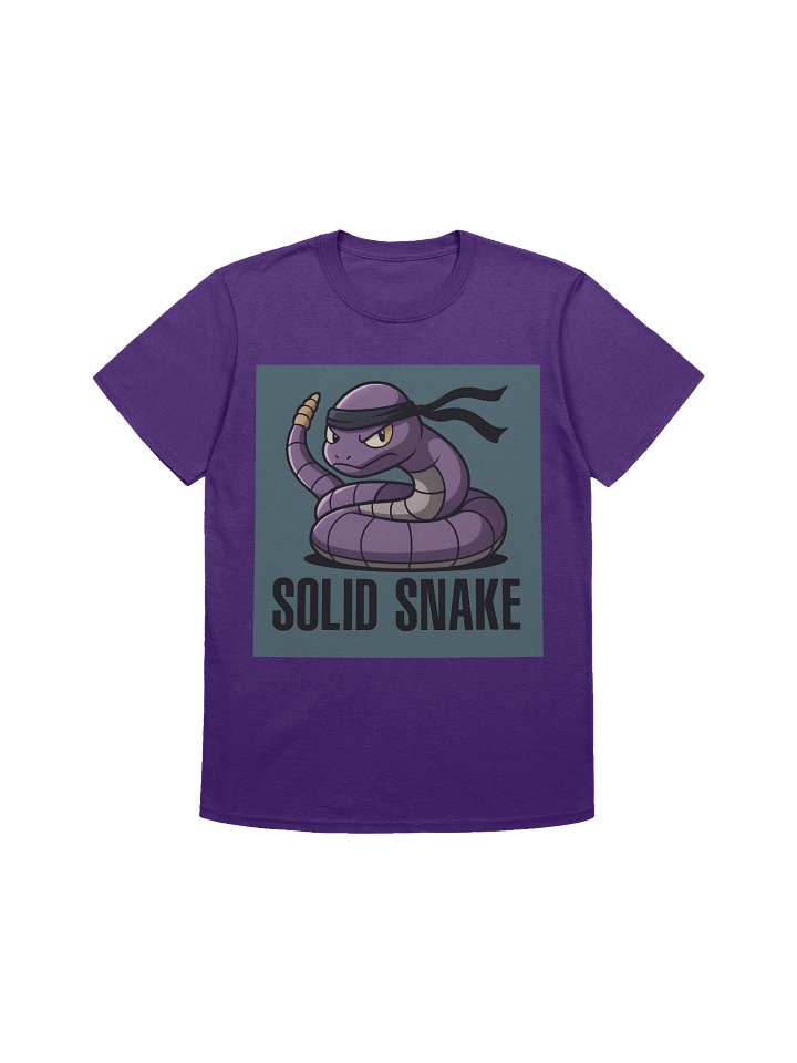 Ekans × Metal Gear Solid – “Solid Snake” Mashup Tee product image (1)