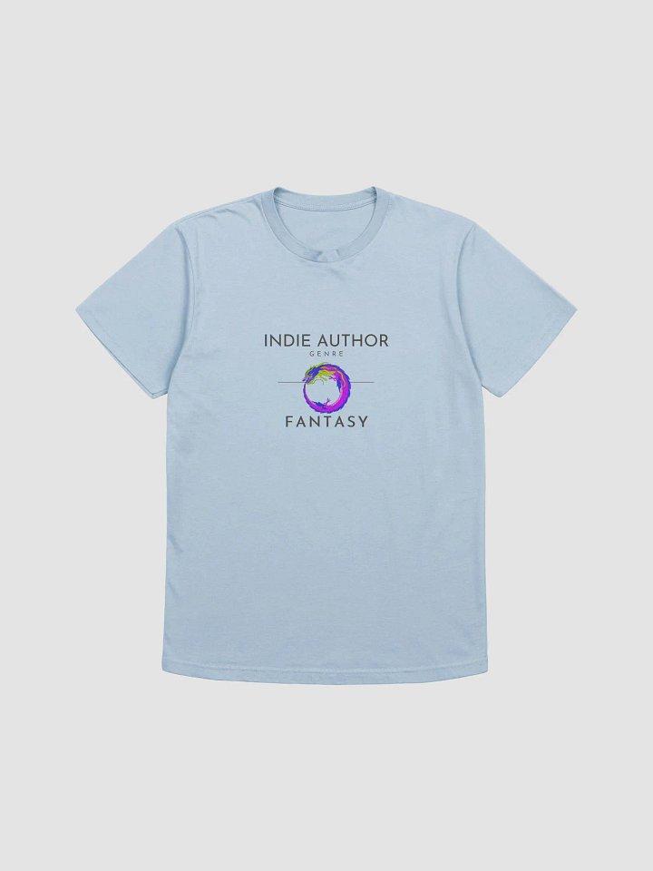 Indie Author Genre Fantasy supersoft pale blue T-shirt product image (1)