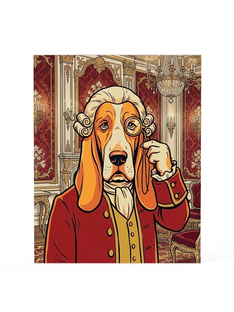 Duke Basset Poster