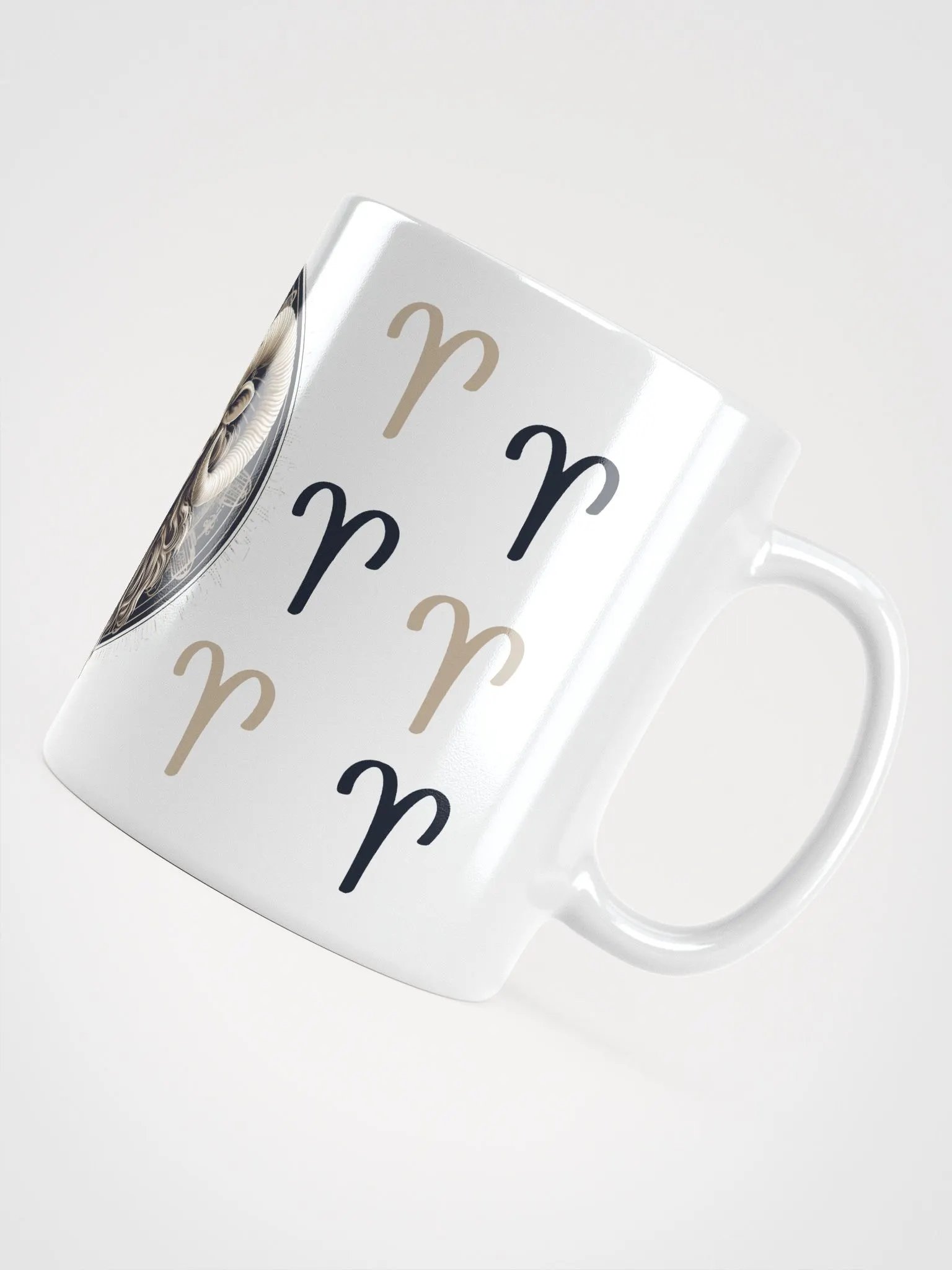 Aries Zodiac Ram's Head Mug product image (5)