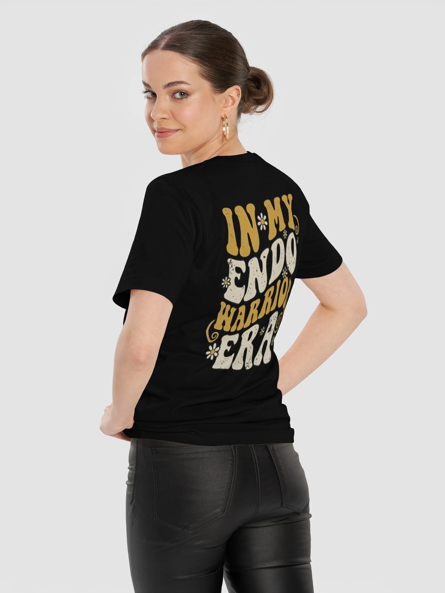Oversized 'In My Endo Warrior Era' Retro Heavyweight Tee product image (7)