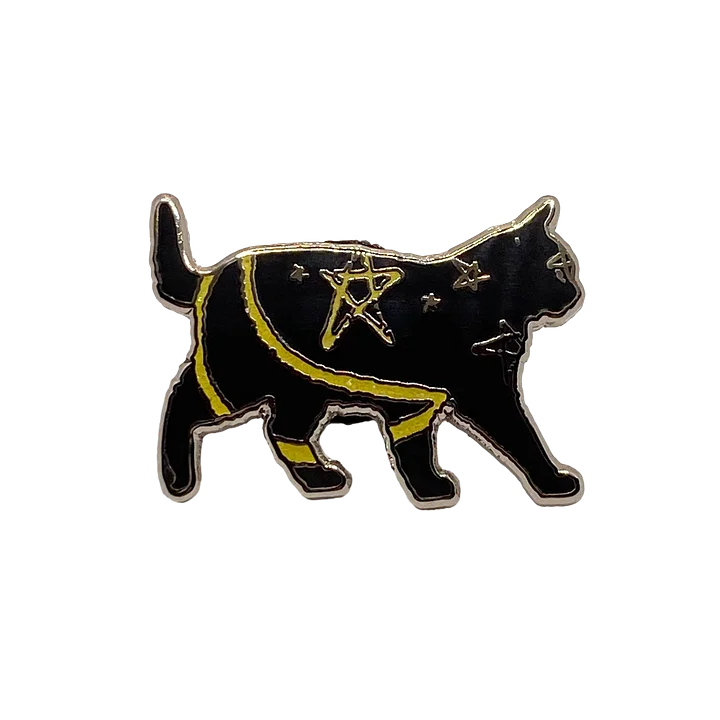 Midnight the Cat Pin product image (1)
