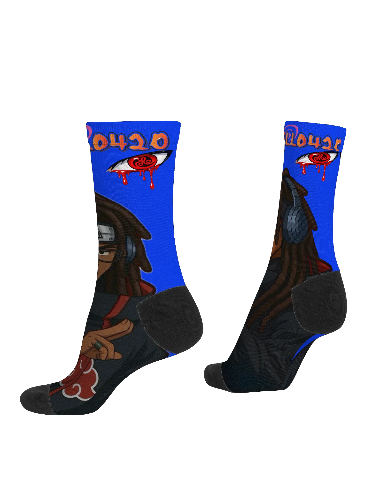 TheTTVTheMello420's Anime Crew Socks product image (4)