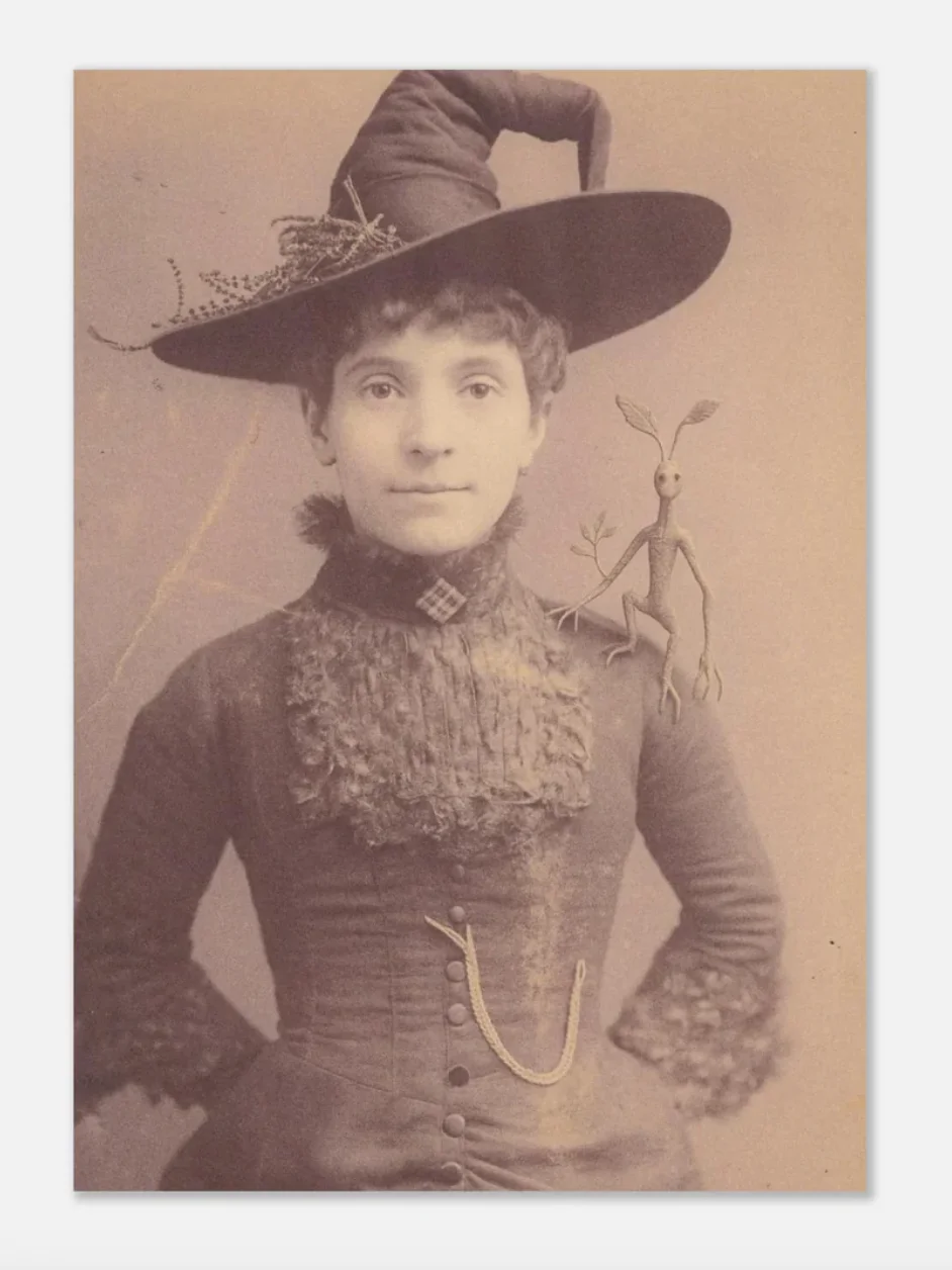 Agatha's Companion Witch Art Print product image (1)