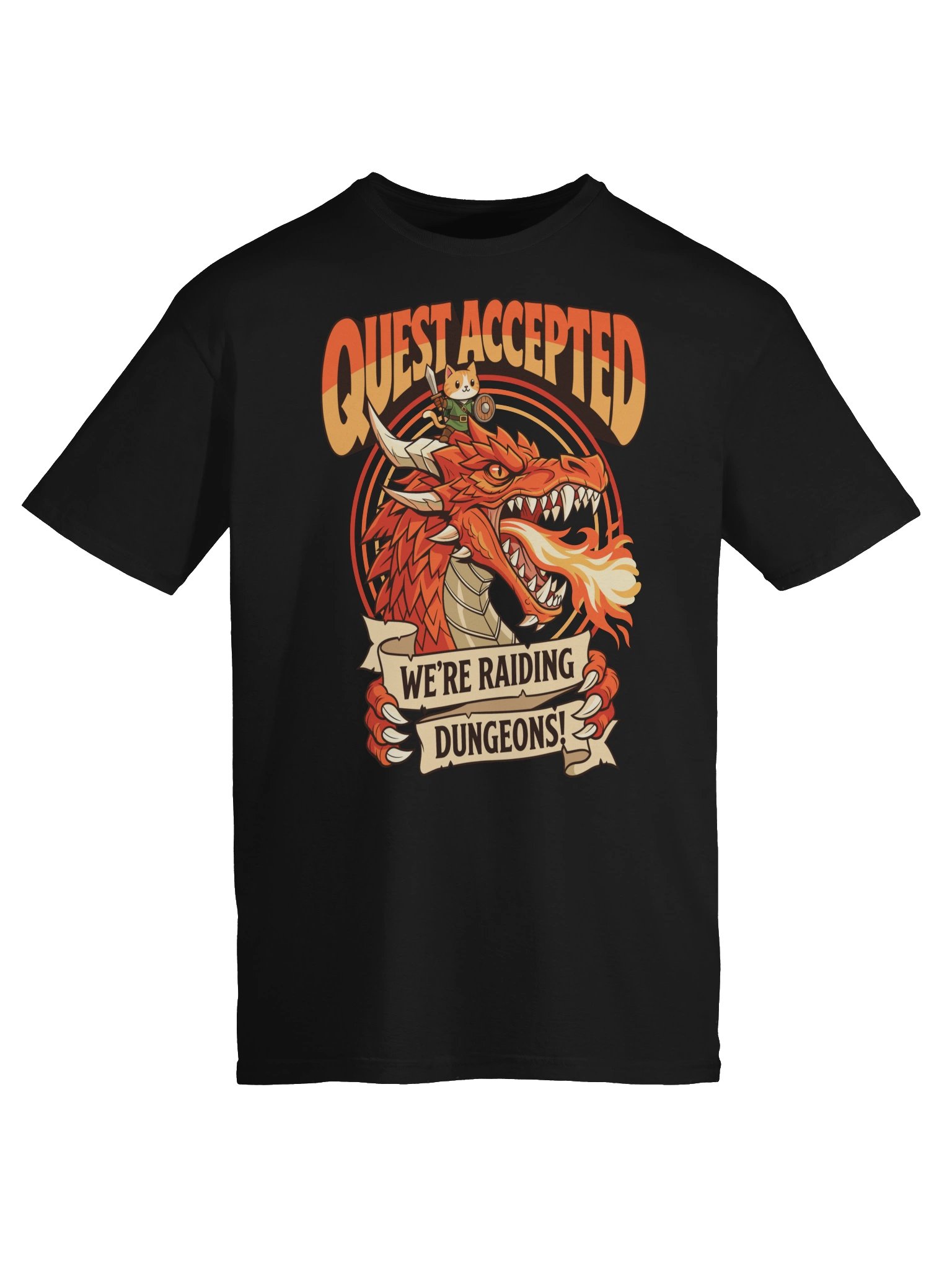 Quest Accepted, We're Raiding Dungeons Tee product image (46)