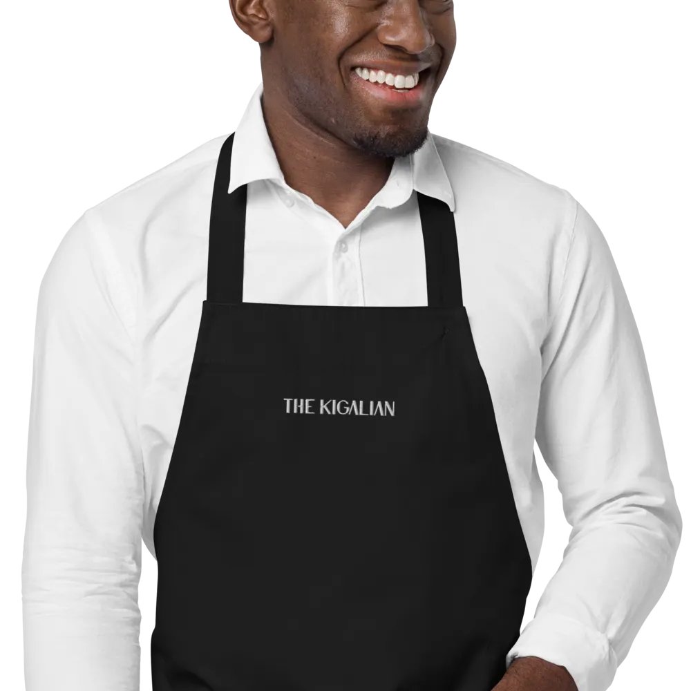 Abstract Lines Organic Cotton Apron product image (3)