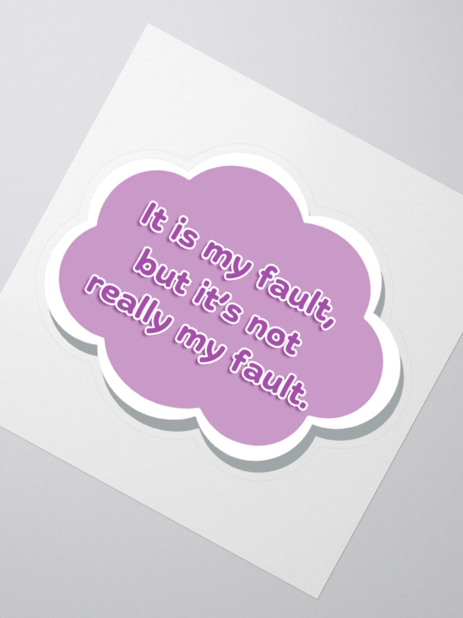 It is my fault product image (2)