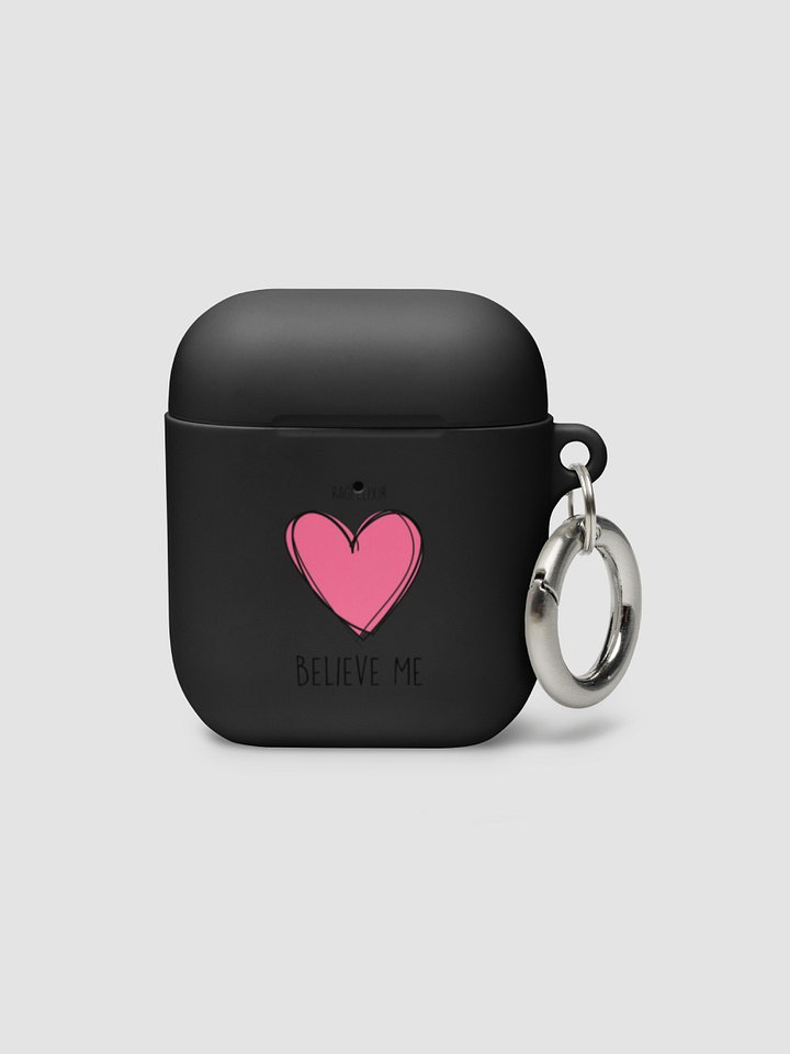 [believe me] Rubber Case for AirPods® dark product image (1)