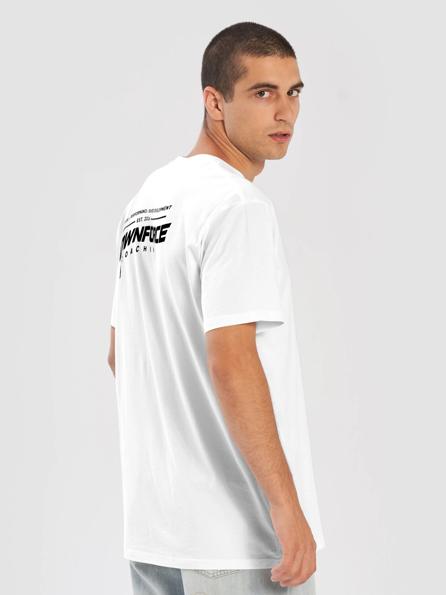 Downforce Standard Tee – White product image (8)