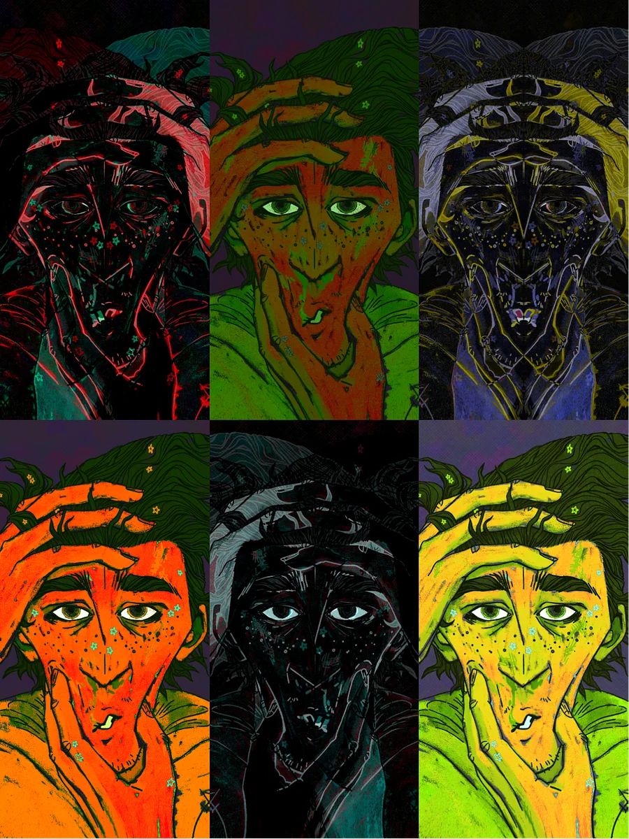 Bad Time Niko - DIGITAL WALLPAPER SET product image (5)