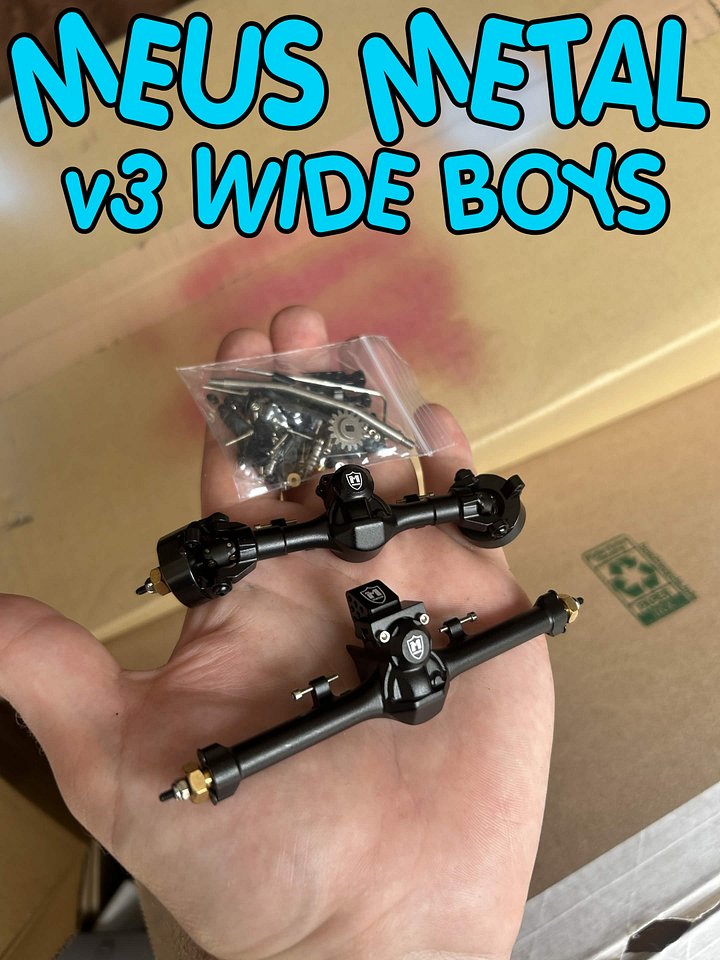 Meus v3 Metal Axles (WIDE) product image (1)