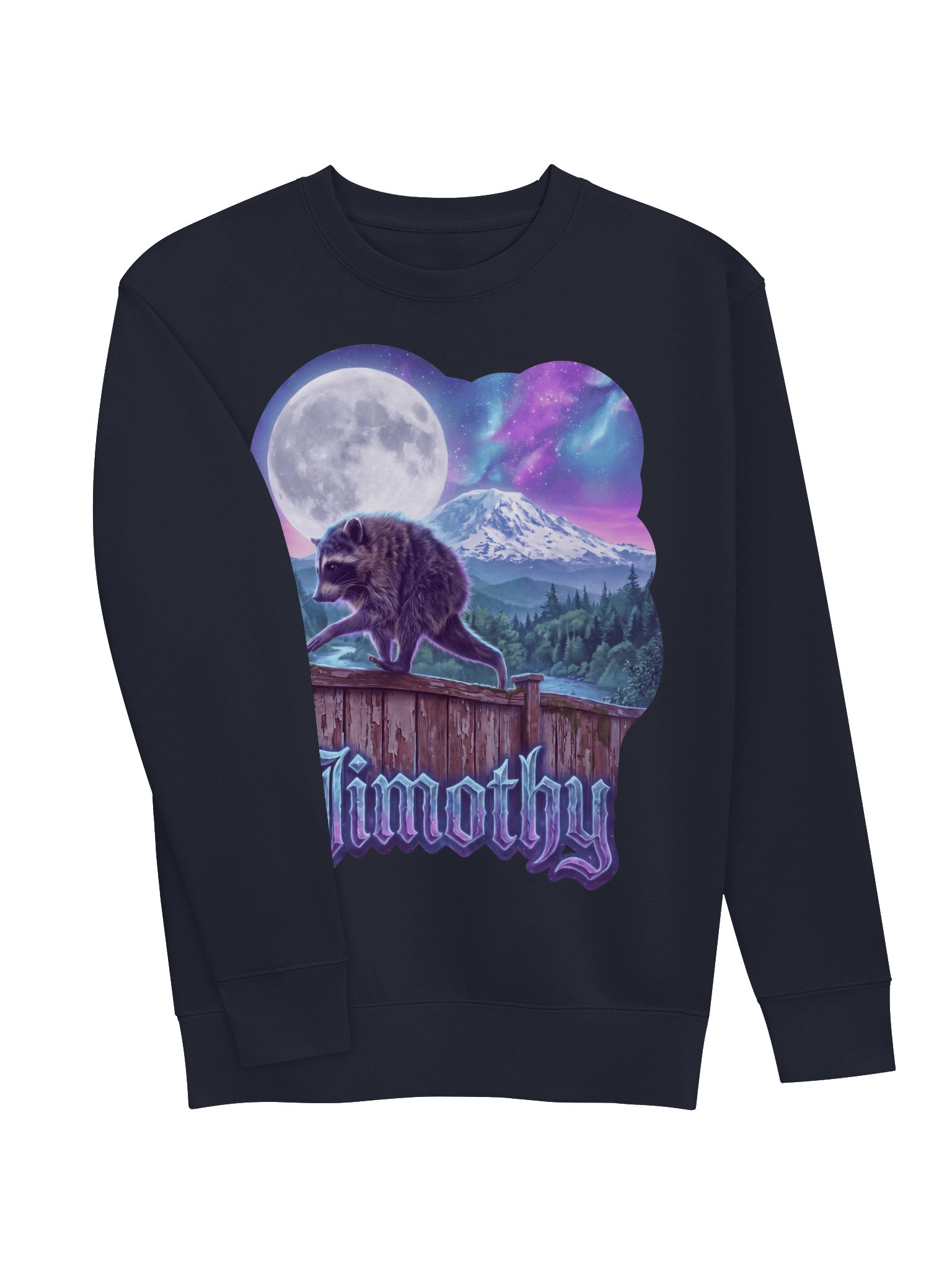 Jimothy's Moonlit Mountain Wanderer Sweatshirt product image (4)