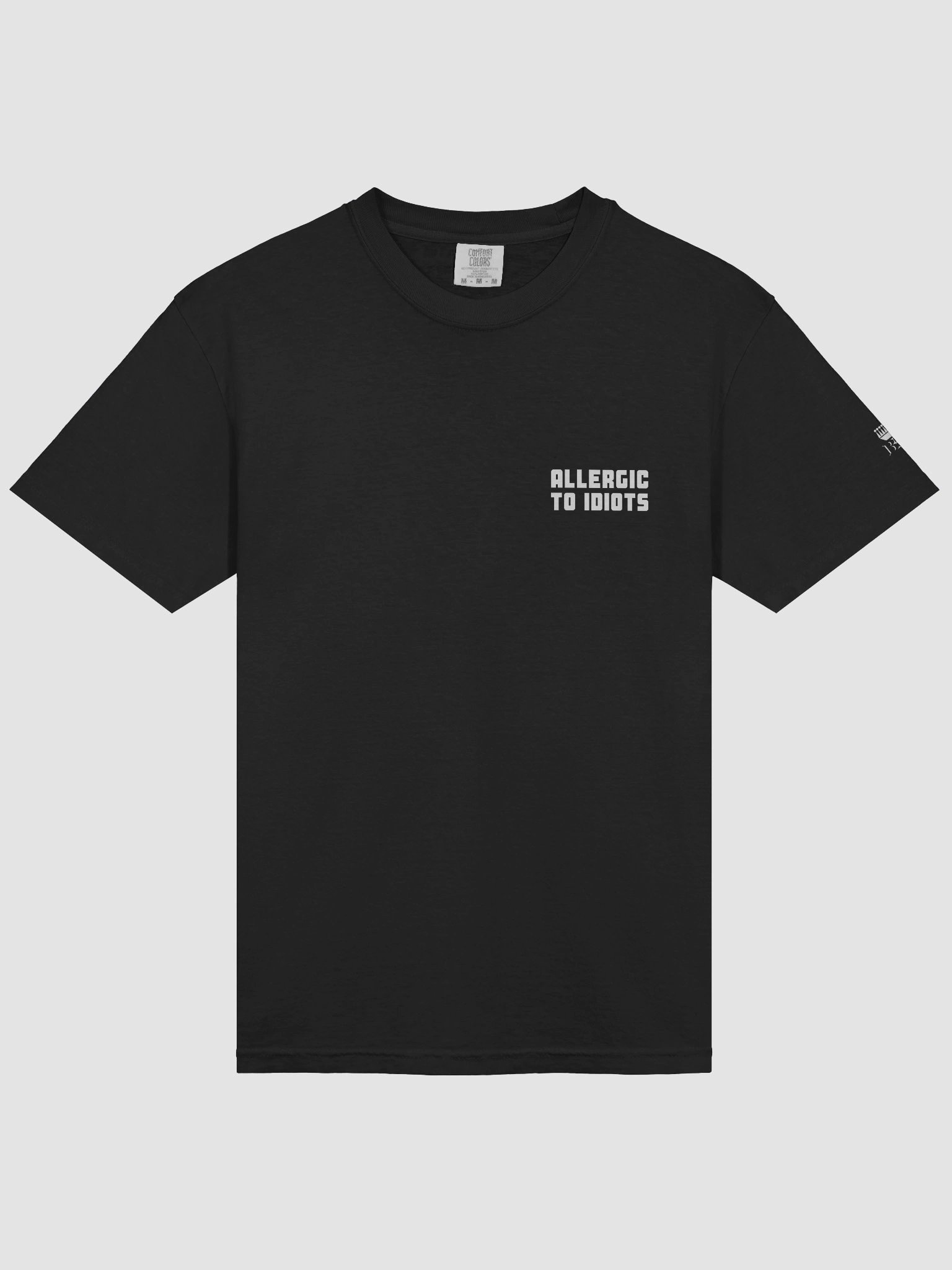 Allergic to Idiots Relaxed T-shirt product image (133)