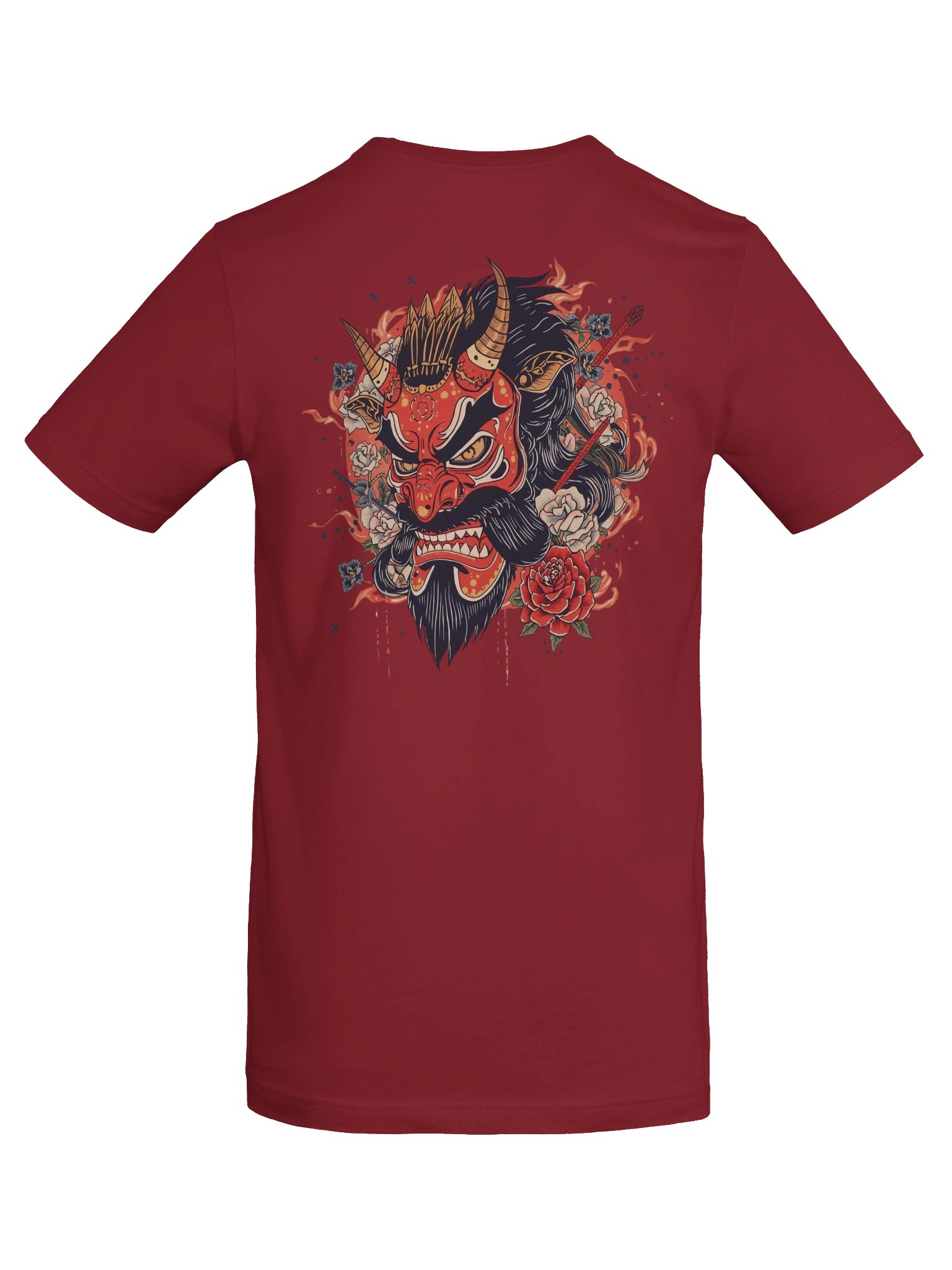 The Bold Oni Mask Streetwear T-Shirt product image (53)