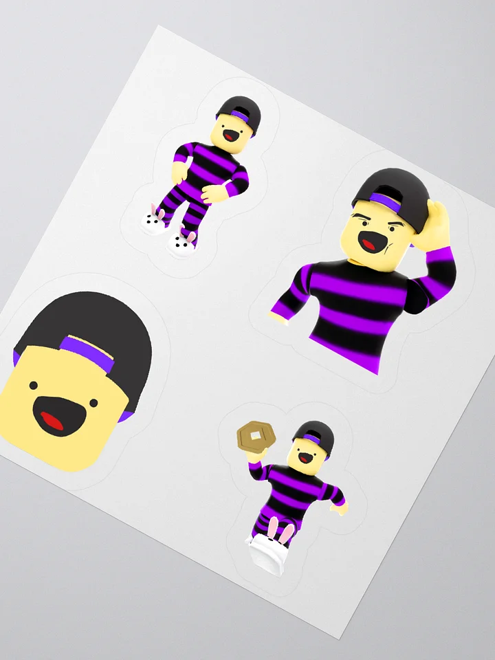 KuttyPlayz Sticker Sheet product image (6)
