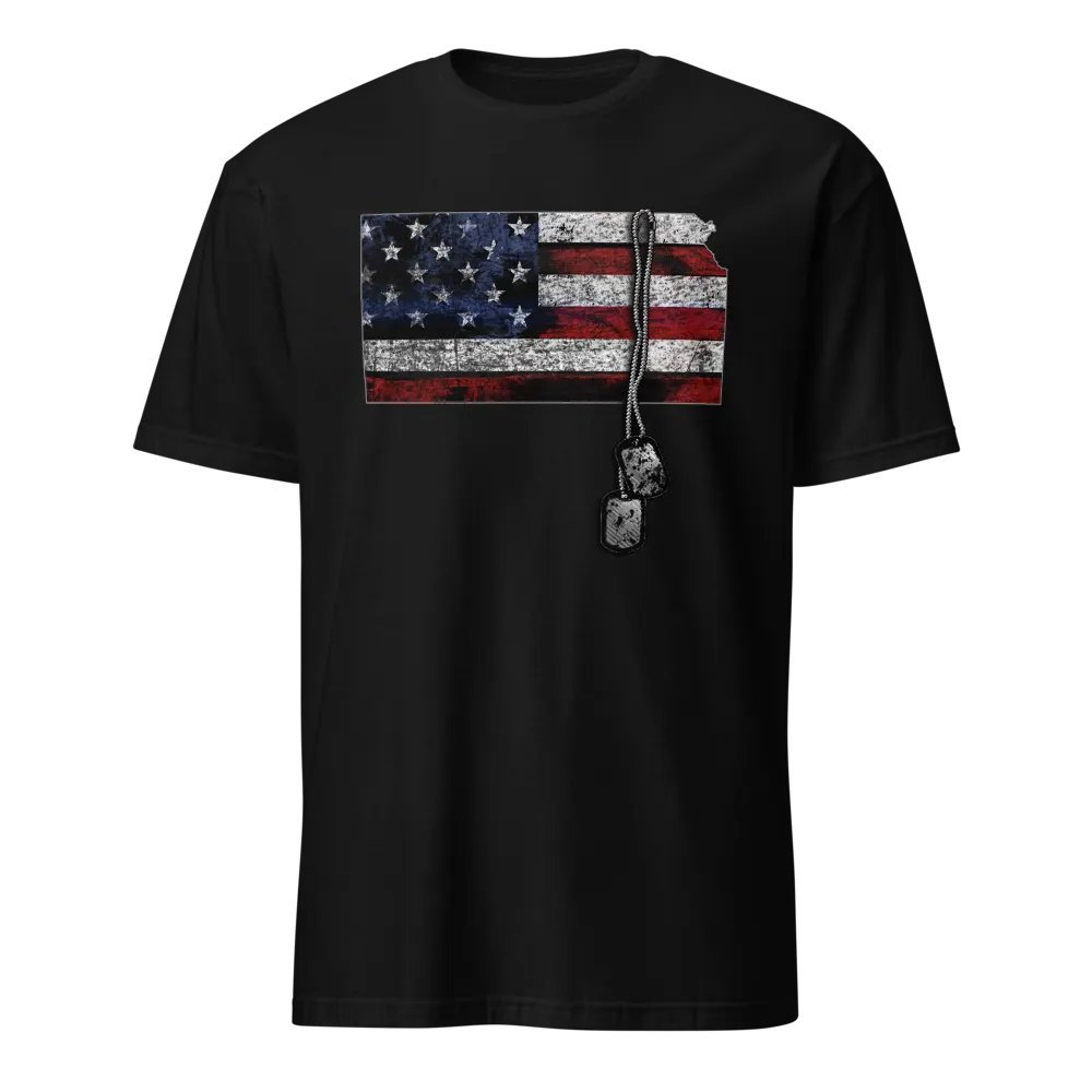 Kansas Veteran Dog Tags product image (1)