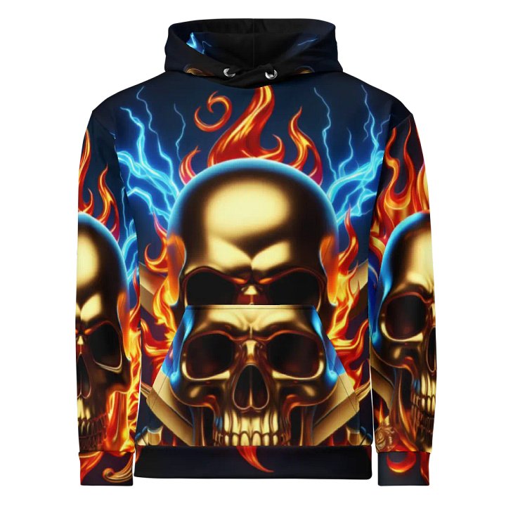 Eternal Fire - Unisex Skull Hoodie #31 product image (1)