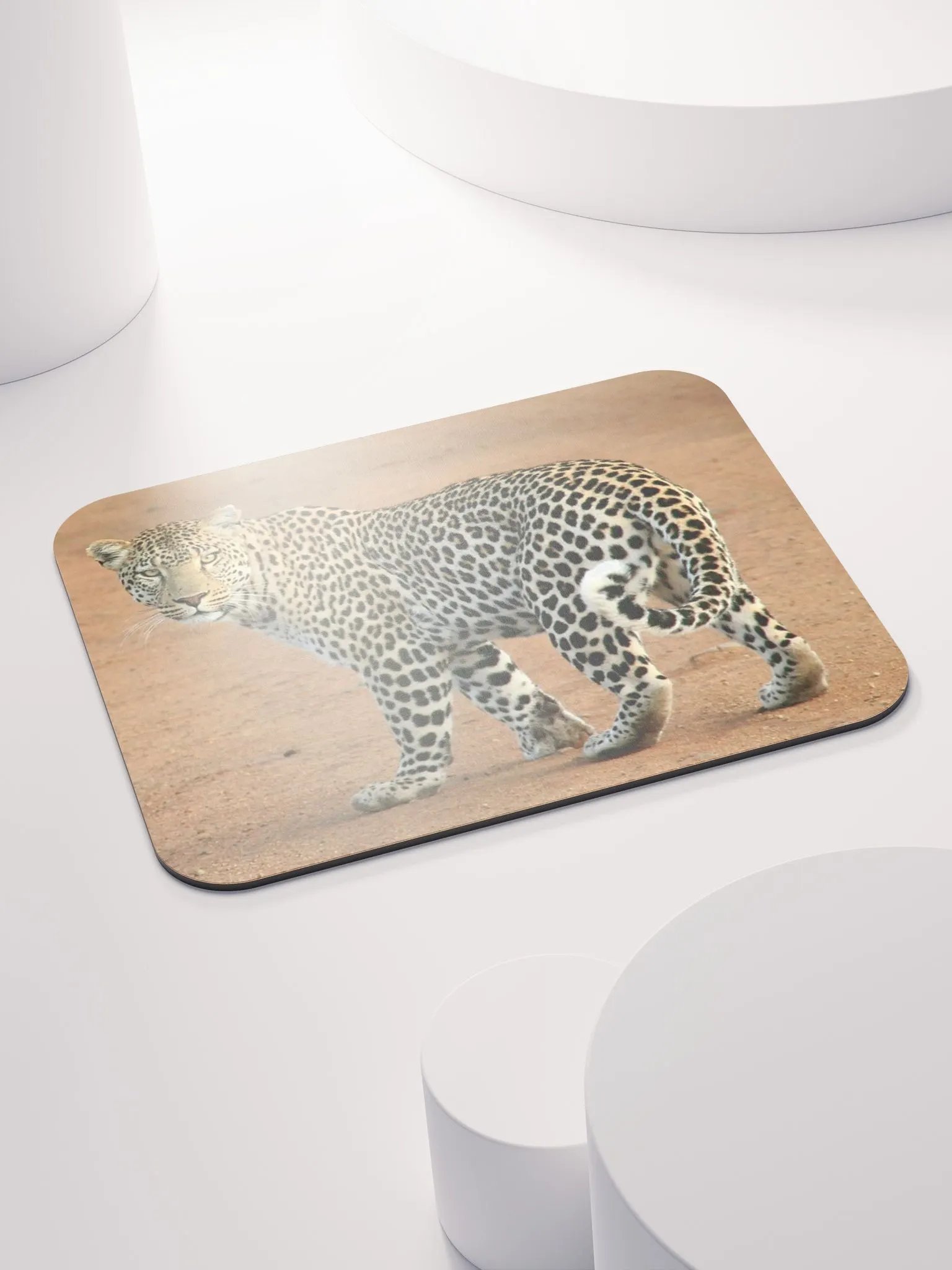 Leopard Elegance Mouse Pad - Stylish & Durable Desk Accessory for Gaming & Office Use product image (3)
