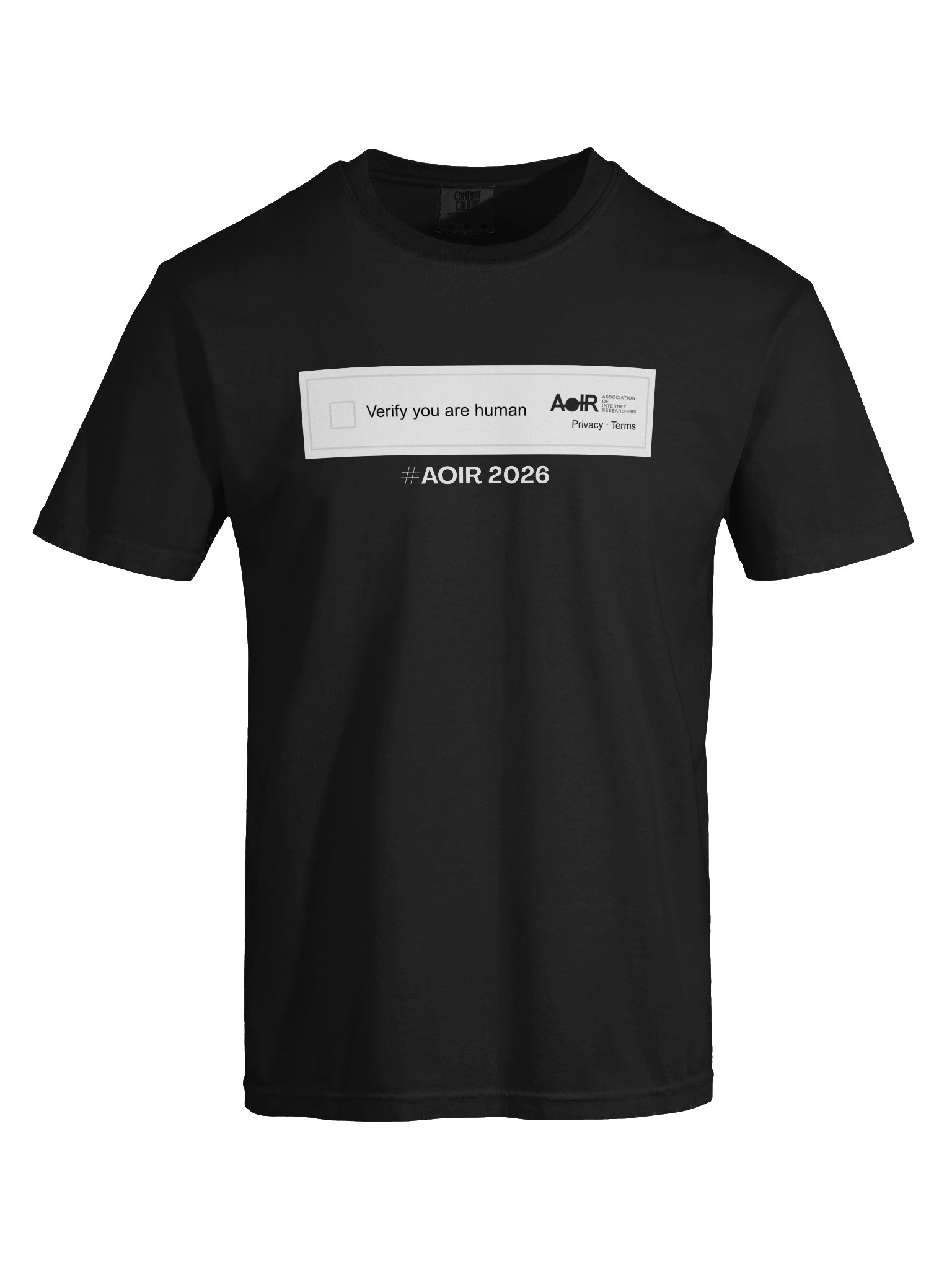 'Verify you are human' - Unisex Tee - Verified product image (9)