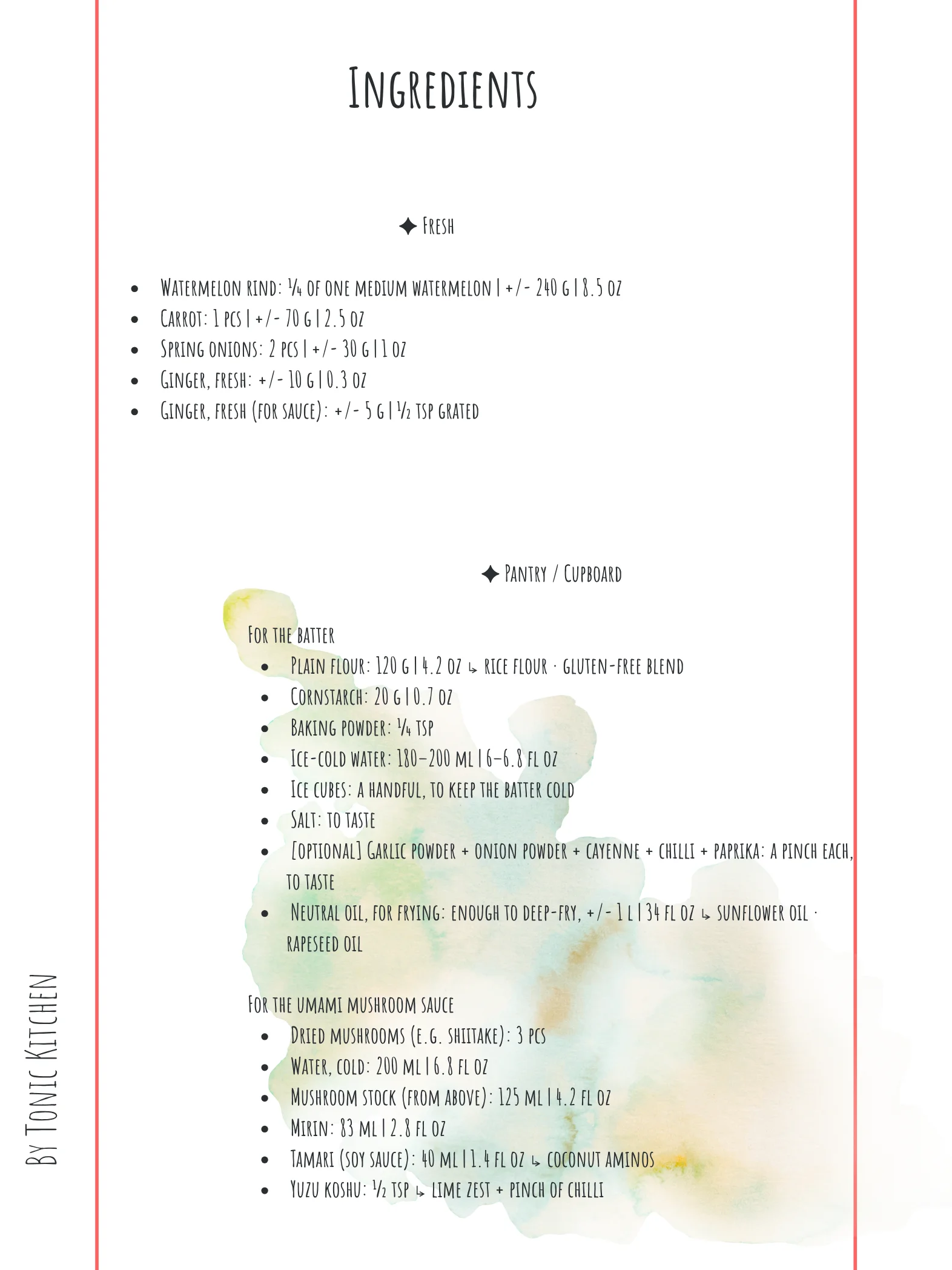 Tonic Kitchen Food Zine, Issue 03, The Watermelon product image (7)