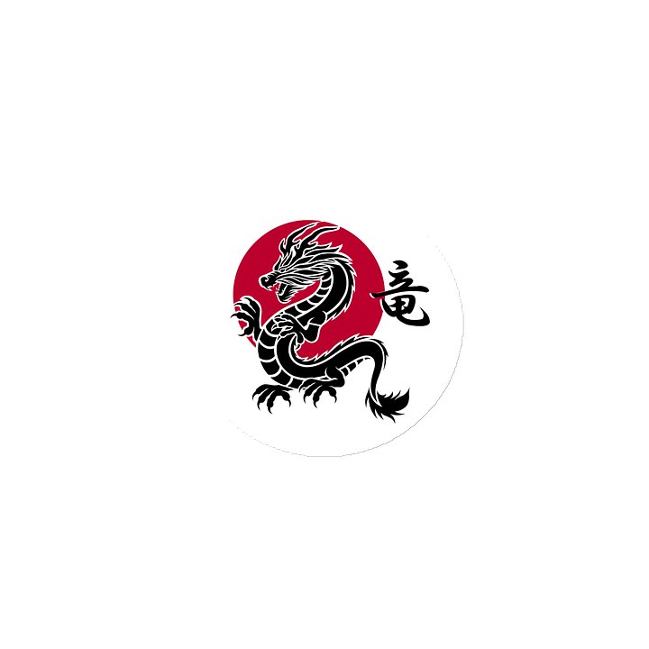 Japanese Dragon Magnet product image (1)