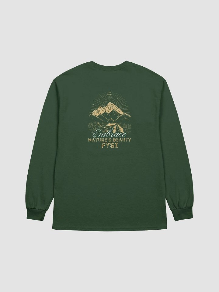 Embrace Nature ultra cotton long sleeve t-shirt product image (2)
