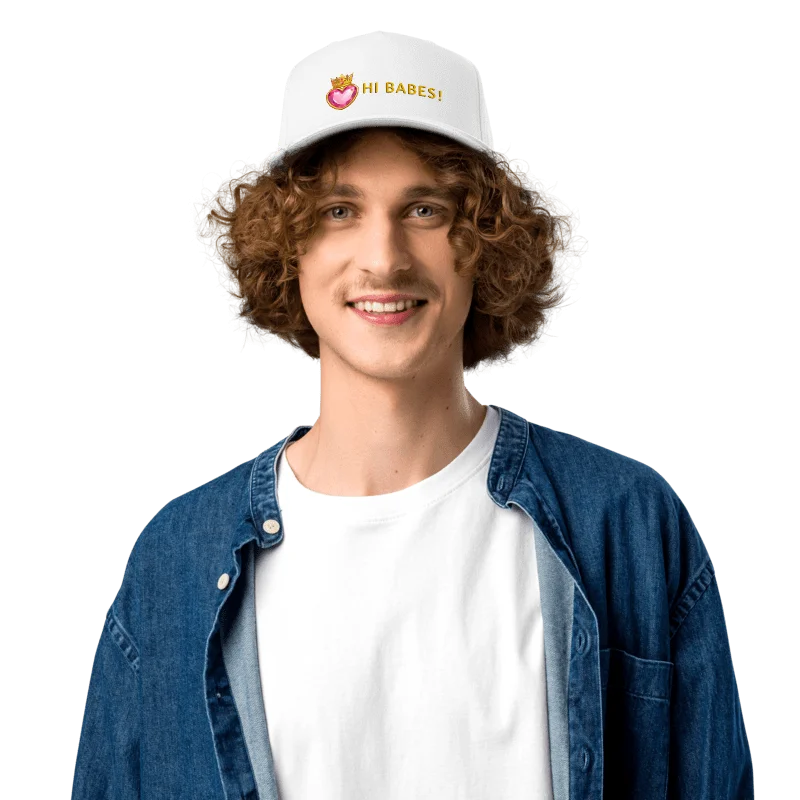 "Hi Babes!" Cap product image (5)