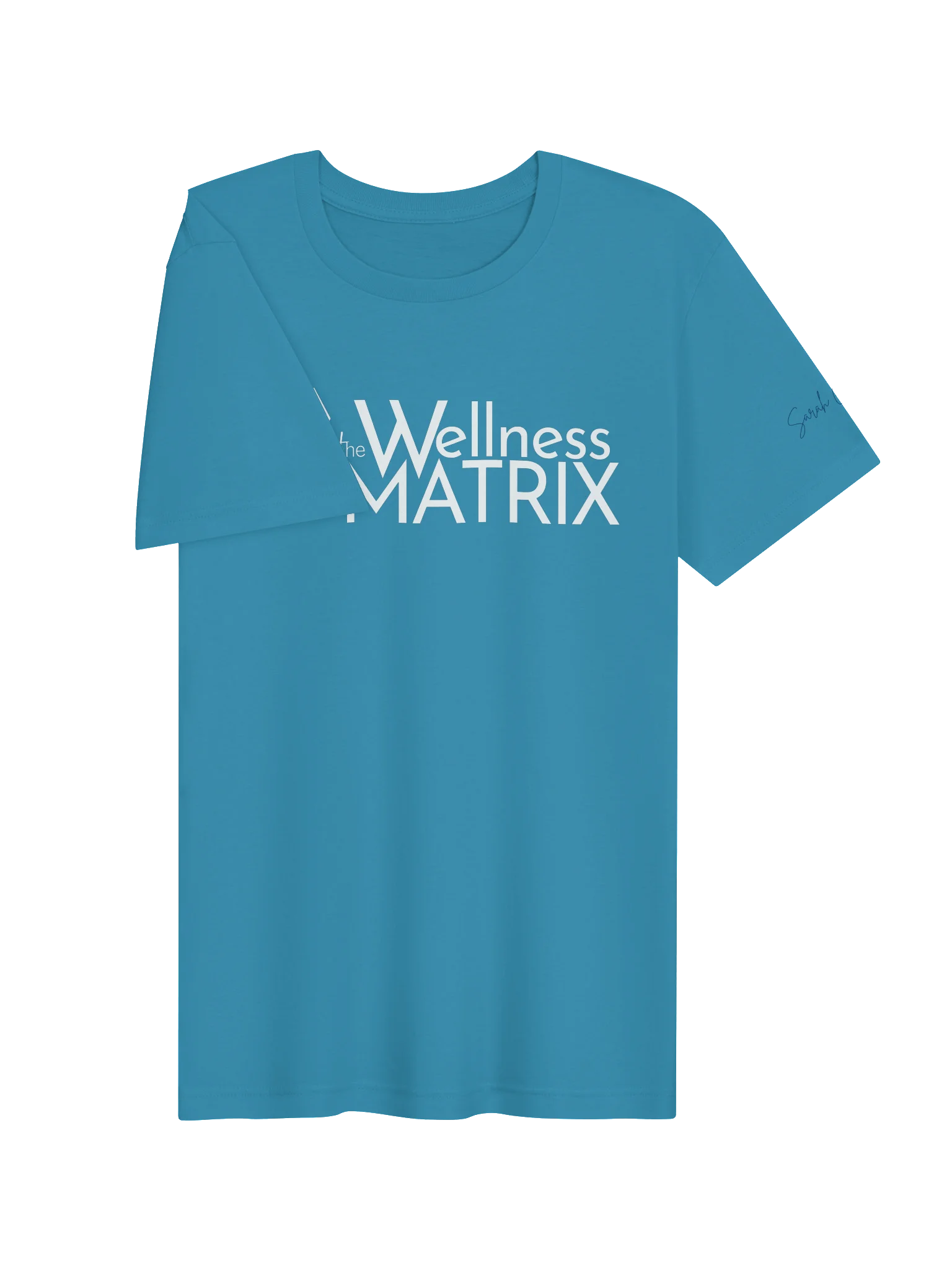 The Wellness Matrix Blue Tee Collection product image (6)