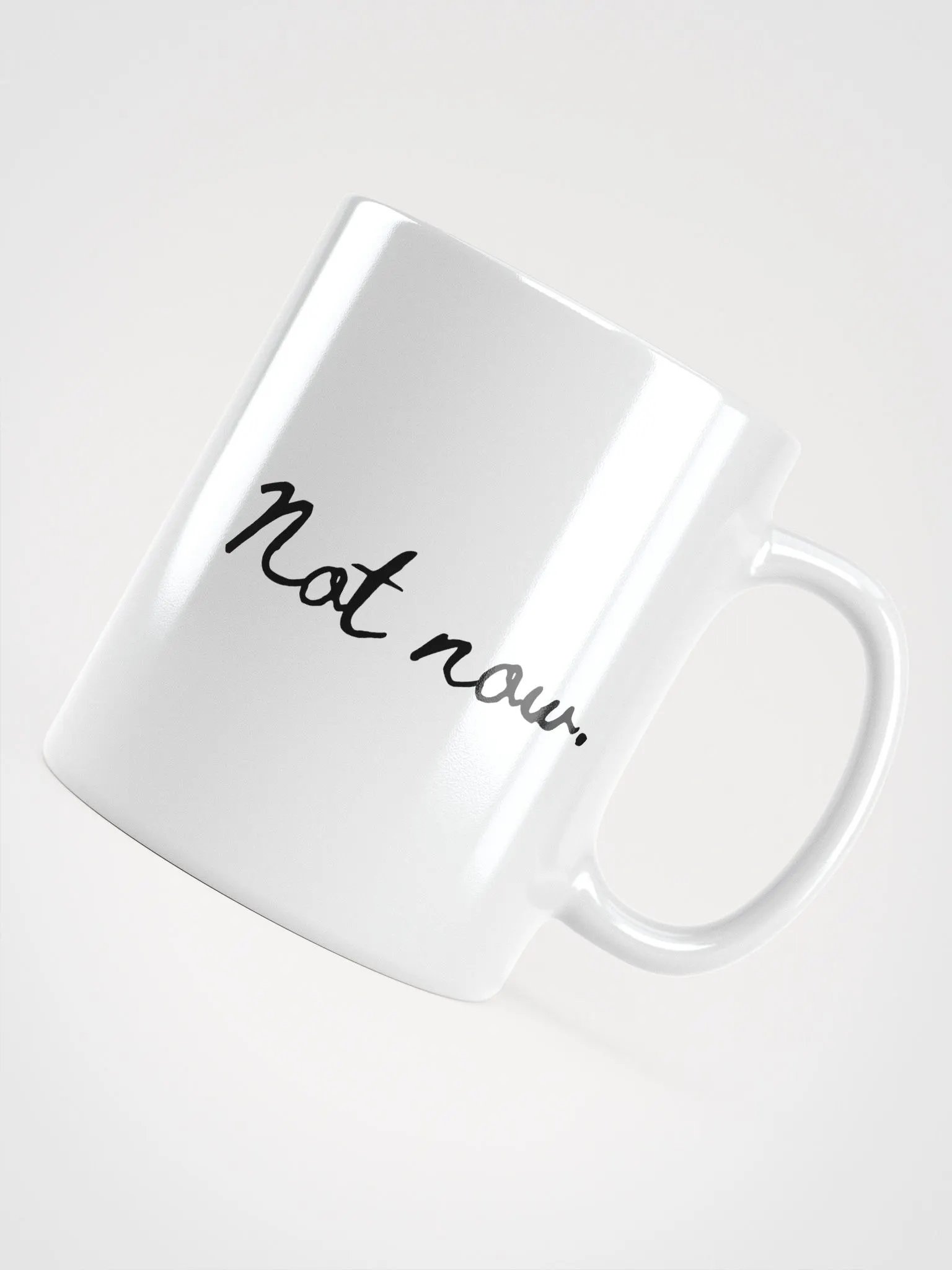 Not Now Mug product image (5)
