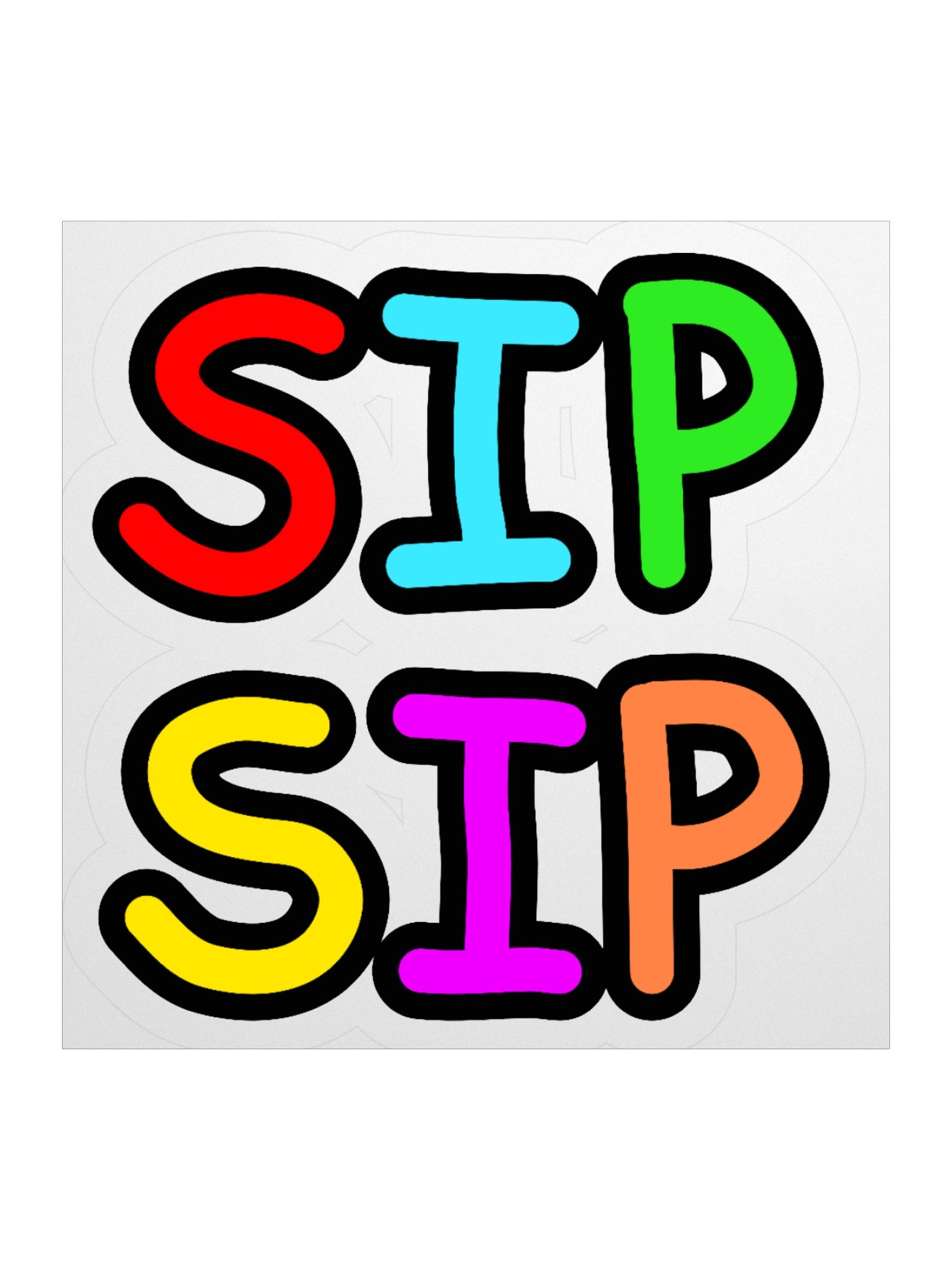 SIPSIP Sticker product image (1)