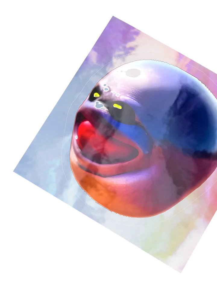 Fred Holographic Sticker product image (4)